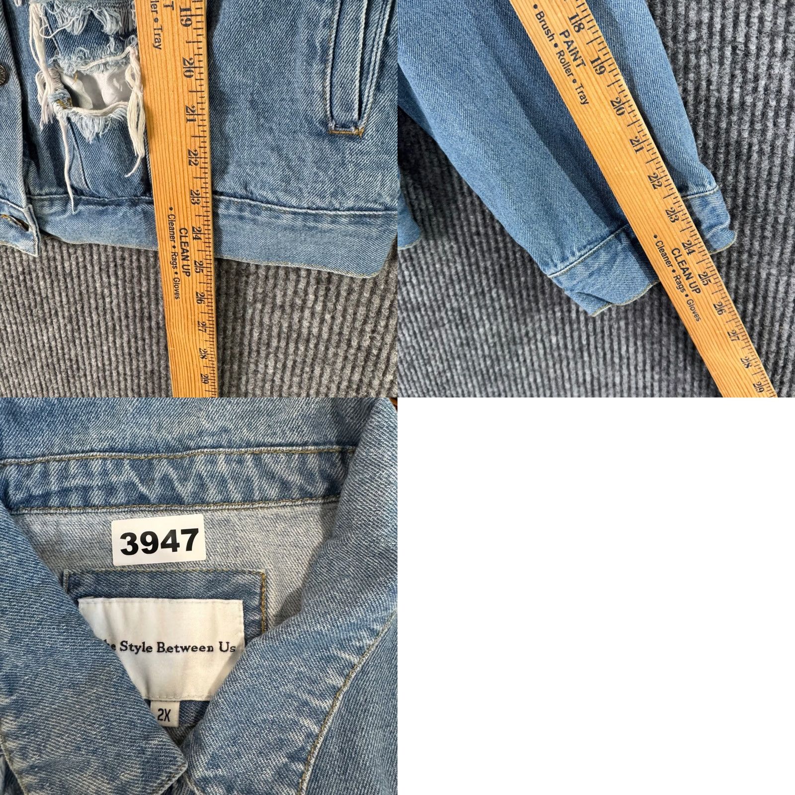 Denime Item Specifications: Size: 8.5 Size XXL / US 16-18 / IT 52-54 - 8 Thumbnail