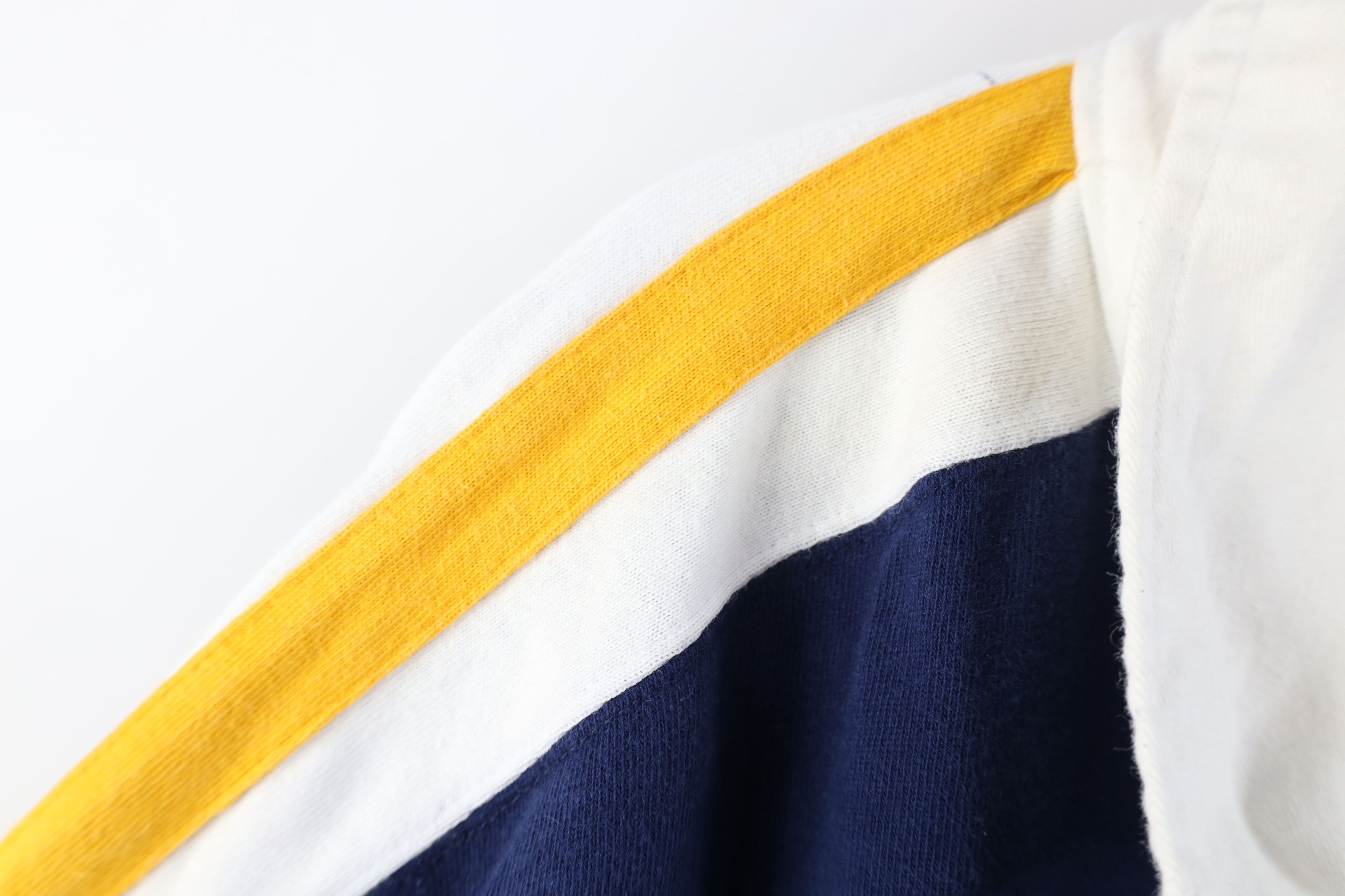 Vintage Vintage 90s Streetwear Long Sleeve Rugby Polo Shirt Blue Size US XXL / EU 58 / 5 - 7 Thumbnail