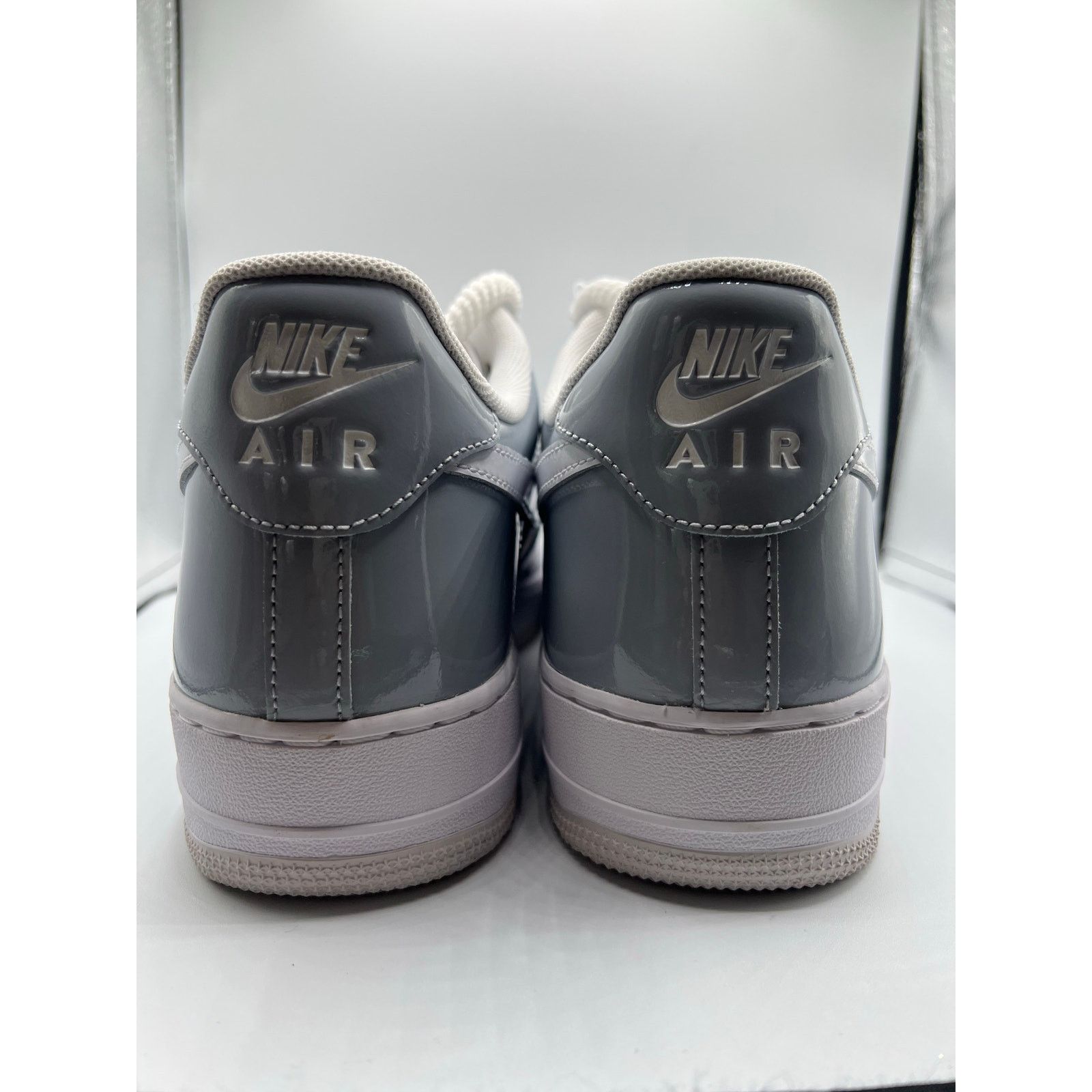 Nike Nike Air Force 1 ‘07 LV8 “Wolf Grey Patent” size 13 men’s Size US 13 / EU 46 - 4 Thumbnail