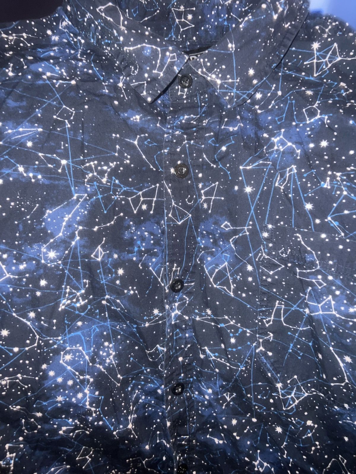 Rude Rude Constellation All-Over Button-Up Shirt Size US XL / EU 56 / 4 - 2 Thumbnail