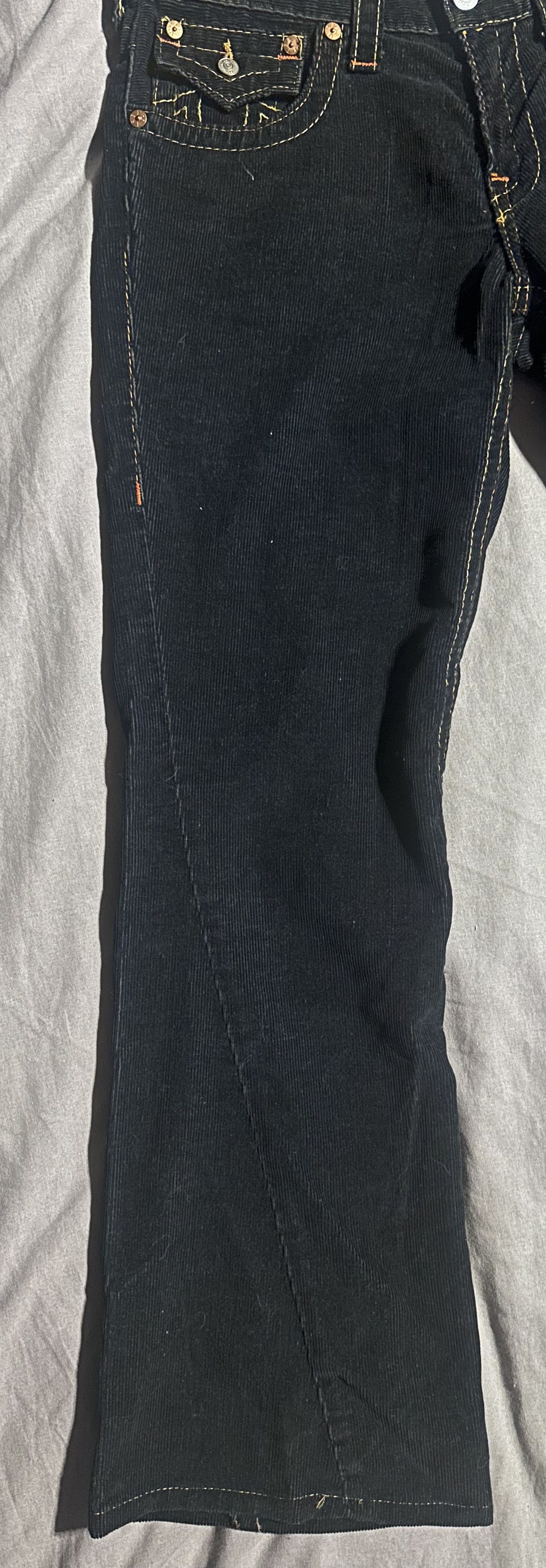 True Religion True Religion World Tour Joey corduroy Bootcut Jeans Size 32" / US 10 / IT 46 - 2 Thumbnail