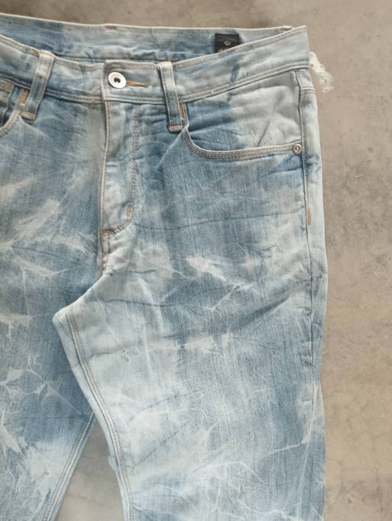 semanticdesign Japanese Semantic Design Acid Wash Lighting Wash Jeans Size US 30 / EU 46 - 3 Thumbnail