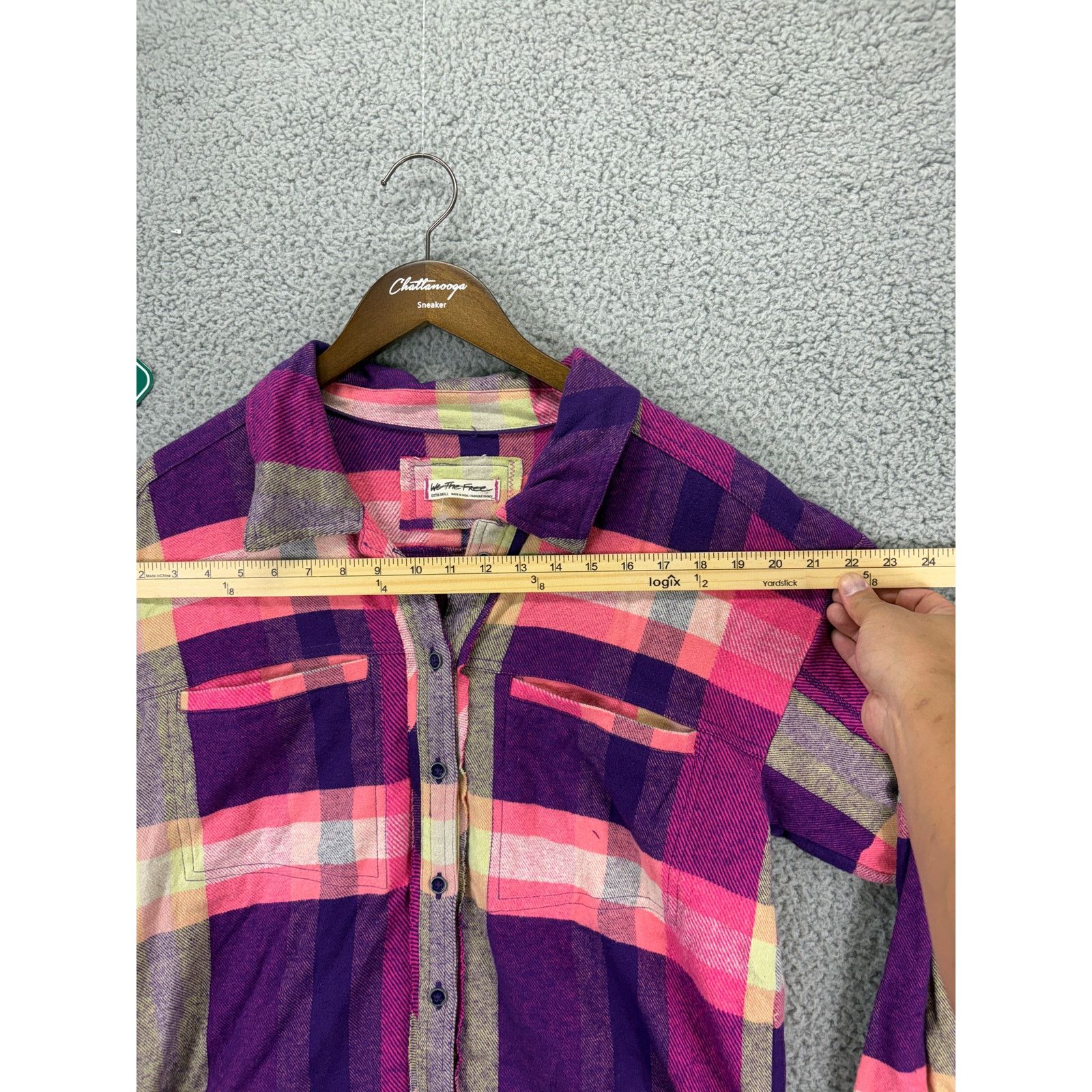 Free People Free People Izzie Cargo Flannel Shirt Plaid Women XS NEW Size XS / US 0-2 / IT 36-38 - 3 Thumbnail