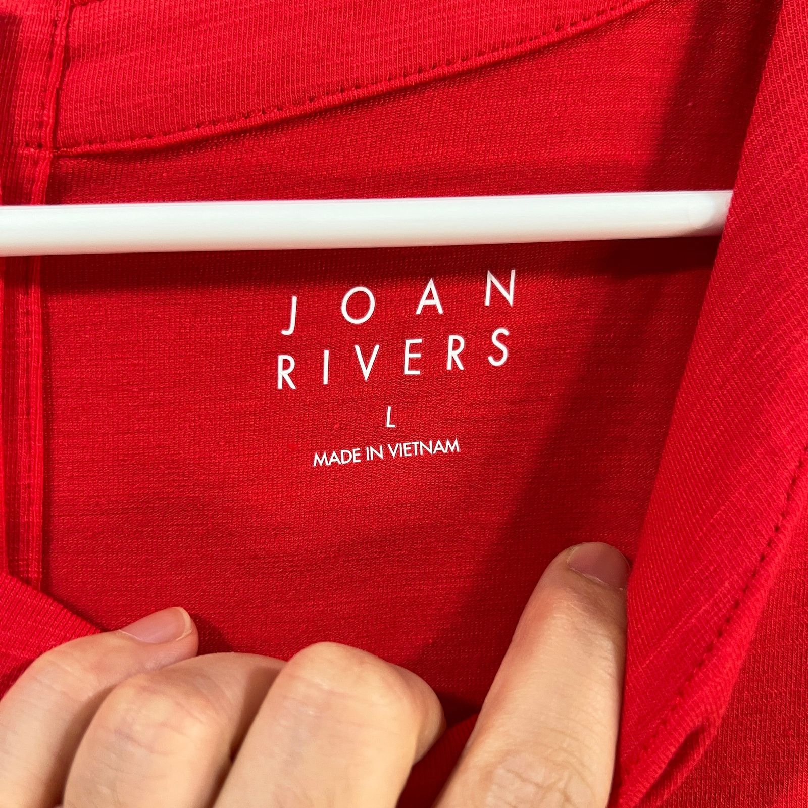 Other Joan Rivers Regular Cotton Blend Knit Midi Dress Size L / US 10 / IT 46 - 3 Thumbnail