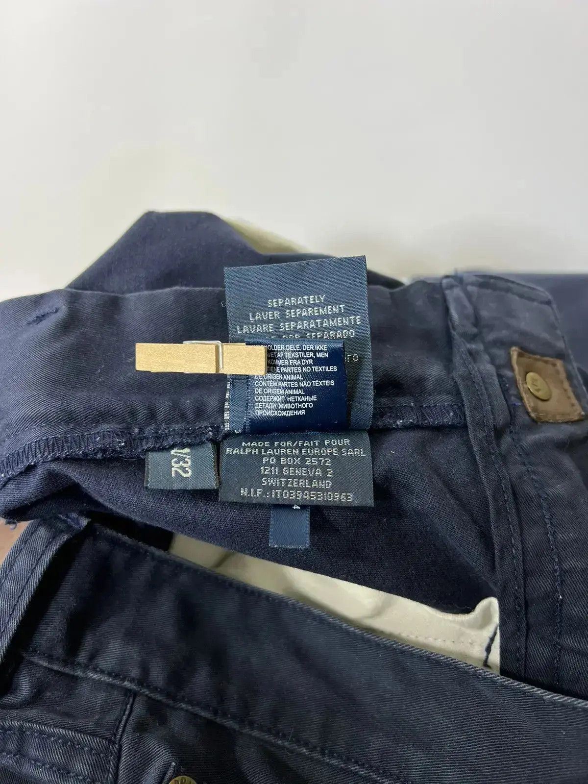 Polo Ralph Lauren × Vintage Vintage Polo Ralph Lauren chinos pants Size US 32 / EU 48 - 10 Thumbnail