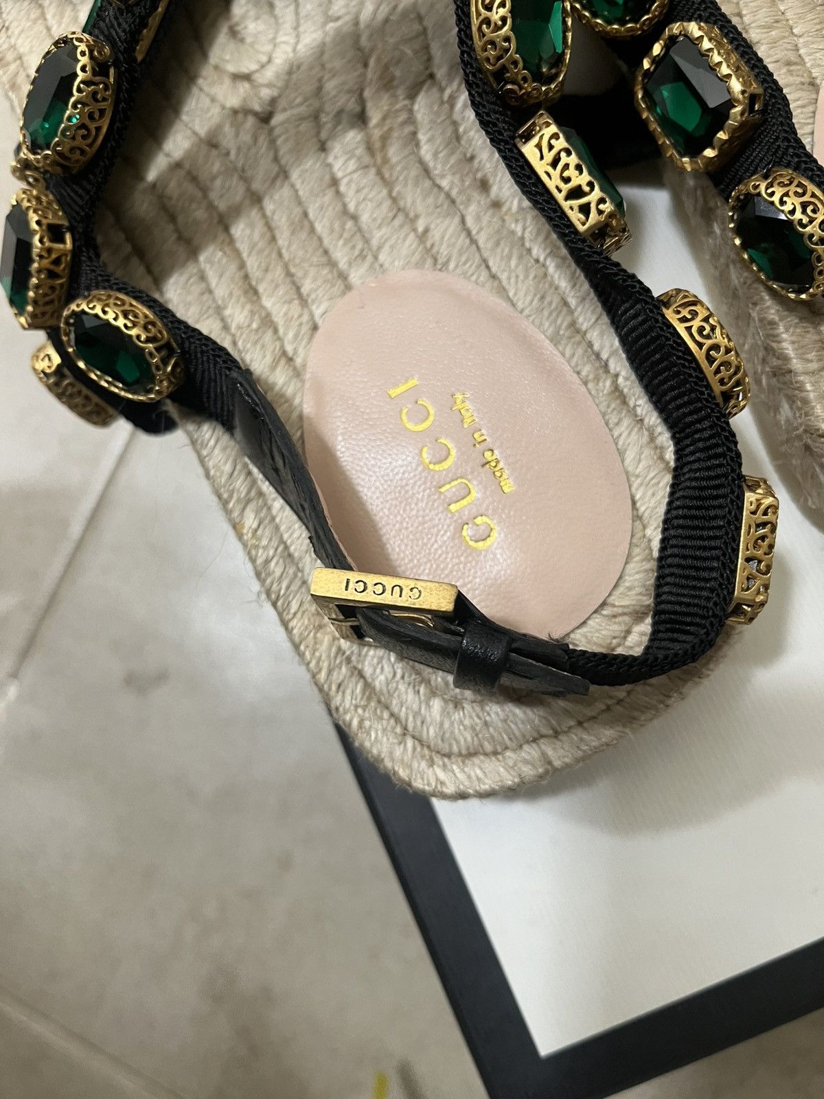 Gucci Gucci Sandals Size US 10 / IT 40 - 13 Thumbnail