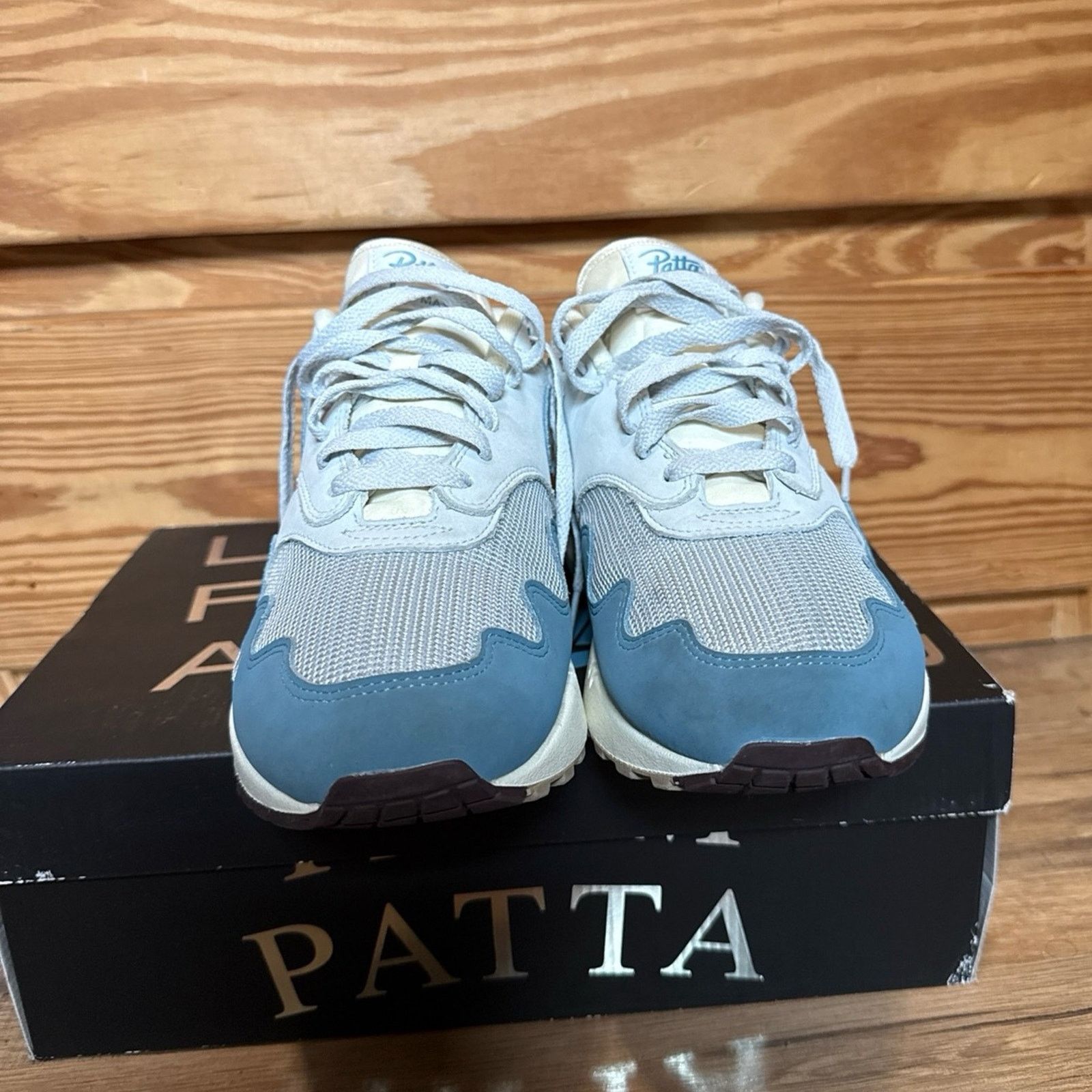 Nike Nike Air Max 1 Patta Waves Noise Aqua Size US 9.5 / EU 42-43 - 7 Thumbnail