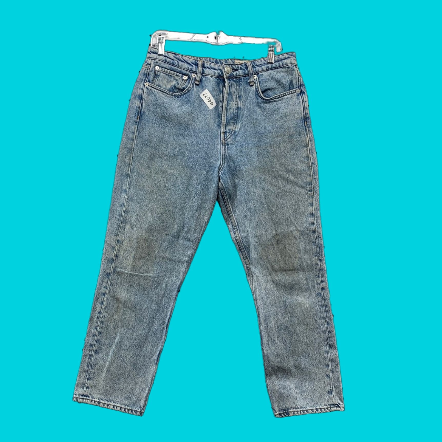 Rag & Bone Rag & Bone Jeans Womens Medium Blue Skinny Fit Denim 31x27 Jeans Size 24" / US 00 / IT 34 - 1 Thumbnail