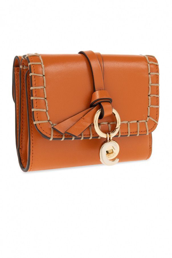 Chloe o1loc1c1024 Size: OS / Alphabet Small Trifold in Orange Size ONE SIZE - 4 Thumbnail