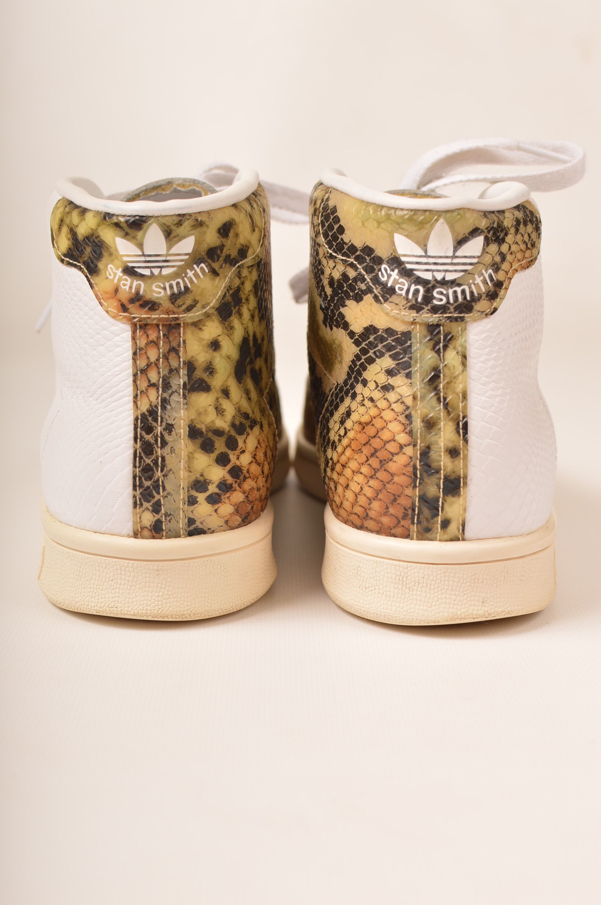 Adidas Adidas Stan Smith Mid Snakeskin Sneakers Size US 5.5 / EU 38 - 4 Thumbnail