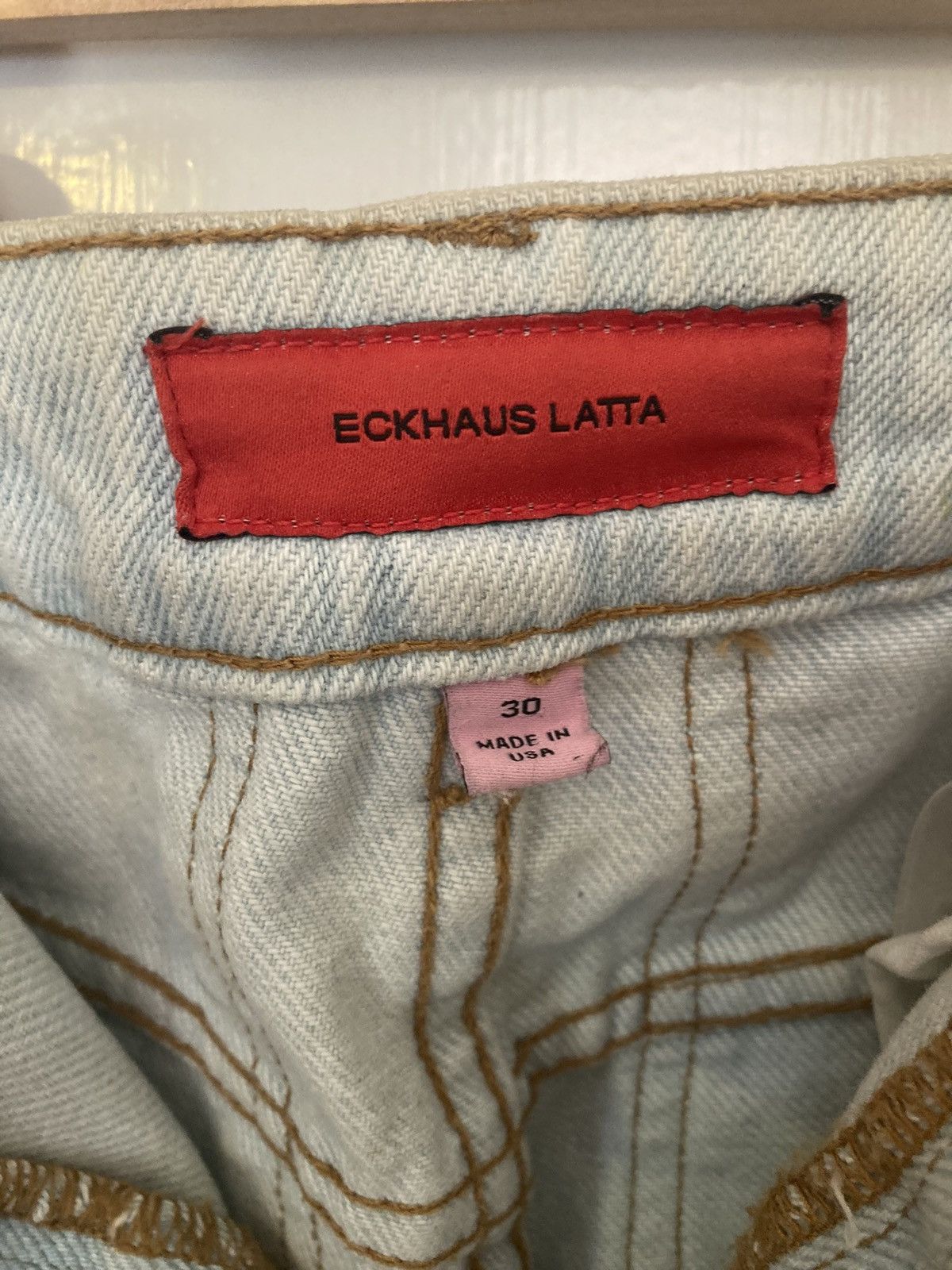 Eckhaus Latta Eckhaus Latta Acid Jeans Size 30" / US 8 / IT 44 - 3 Thumbnail