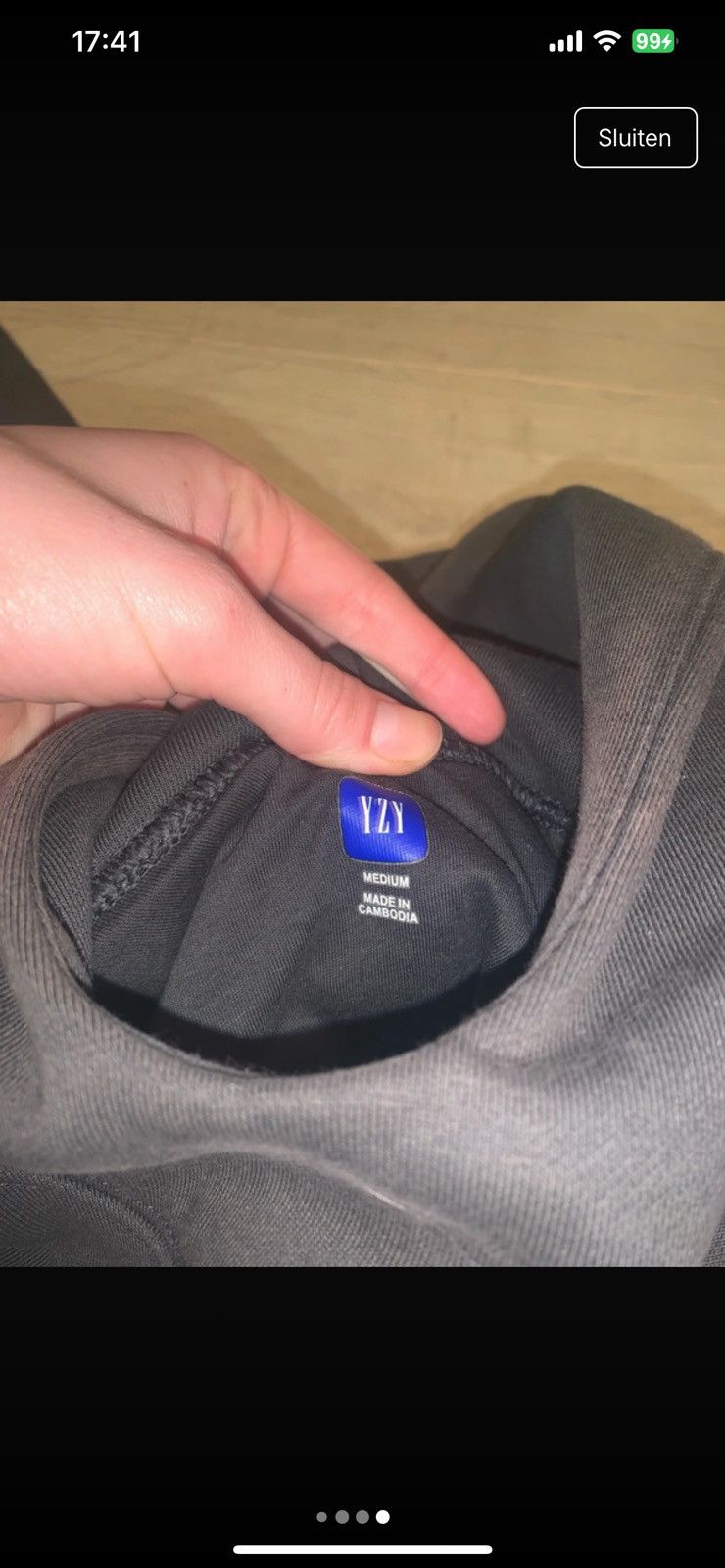 Yeezy YEEZY GAP x BALENCIAGA Pullover – Limited Edition () Size US M / EU 48-50 / 2 - 4 Thumbnail