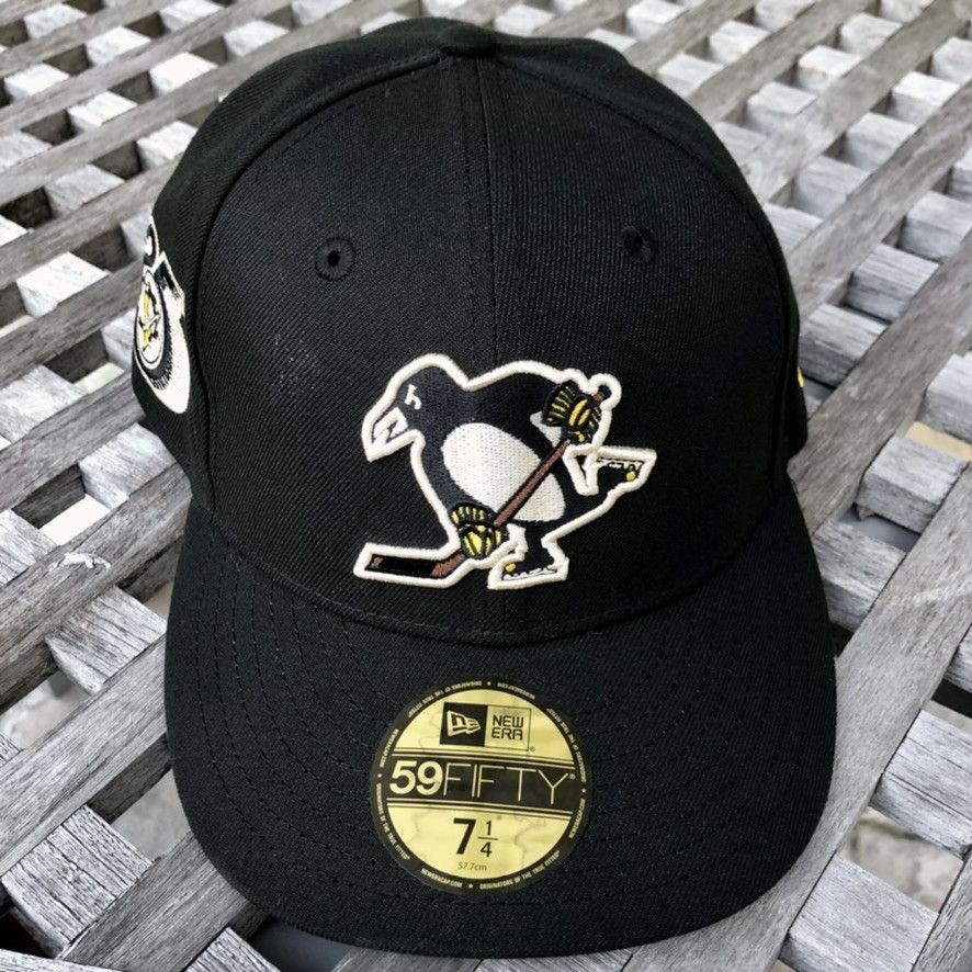 New Era Pittsburgh Penguins 25 Patch 59FIFTY Topperz Hat 7 1/4 Size ONE SIZE - 2 Thumbnail