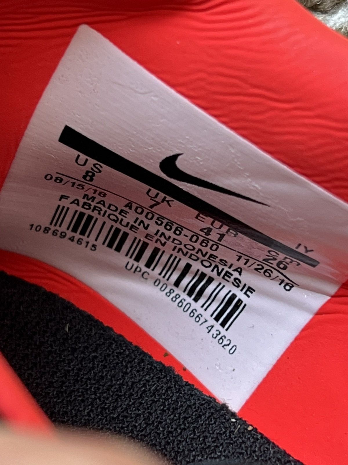 Nike Nike Phantom Venom Academy FG Men's Cleat Sz 8 AO0566-060 Size US 8 / EU 41 - 6 Thumbnail