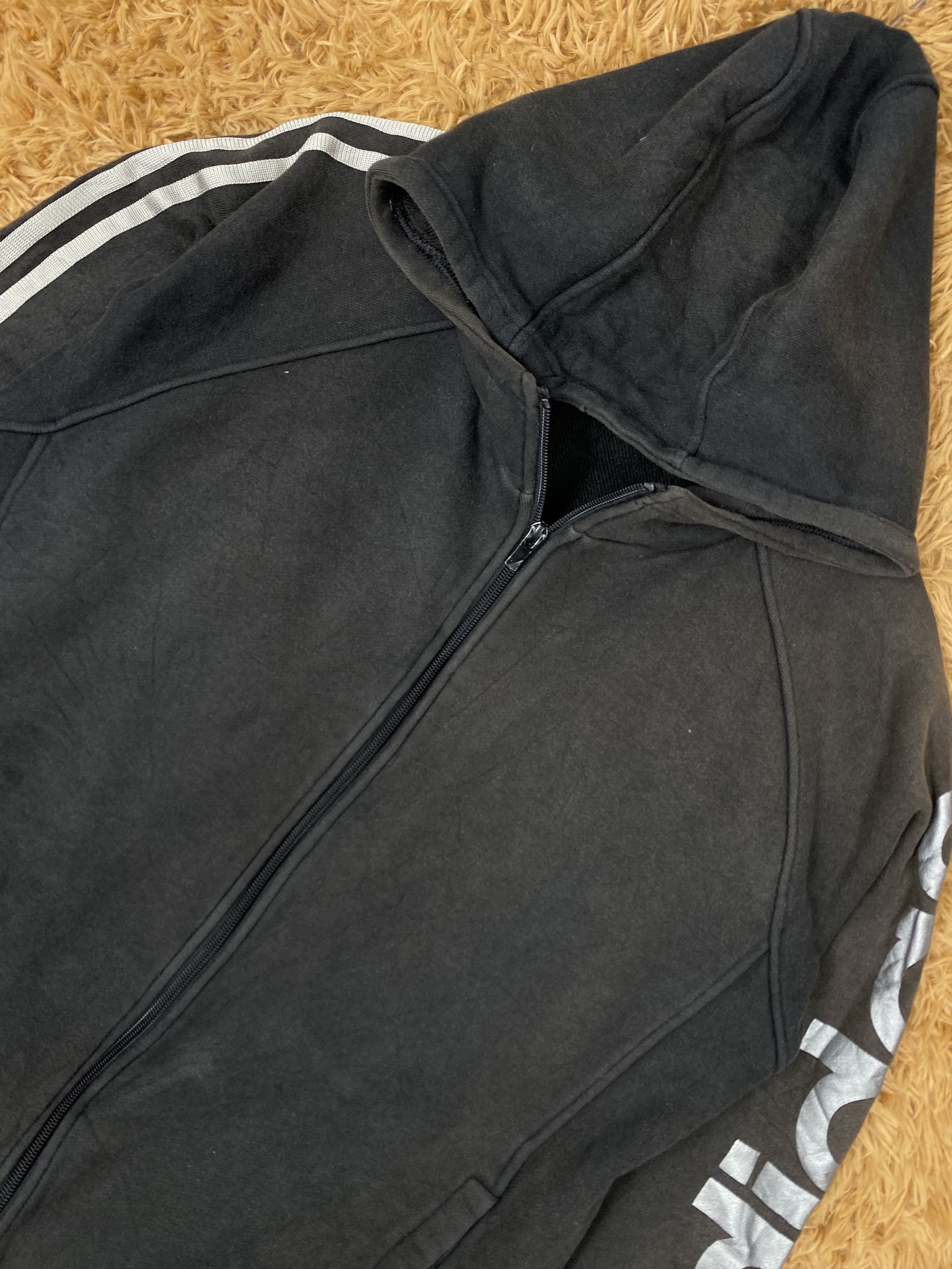 Adidas Vintage Adidas Three Stripe Hoodies PS0324 Size US L / EU 52-54 / 3 - 2 Thumbnail