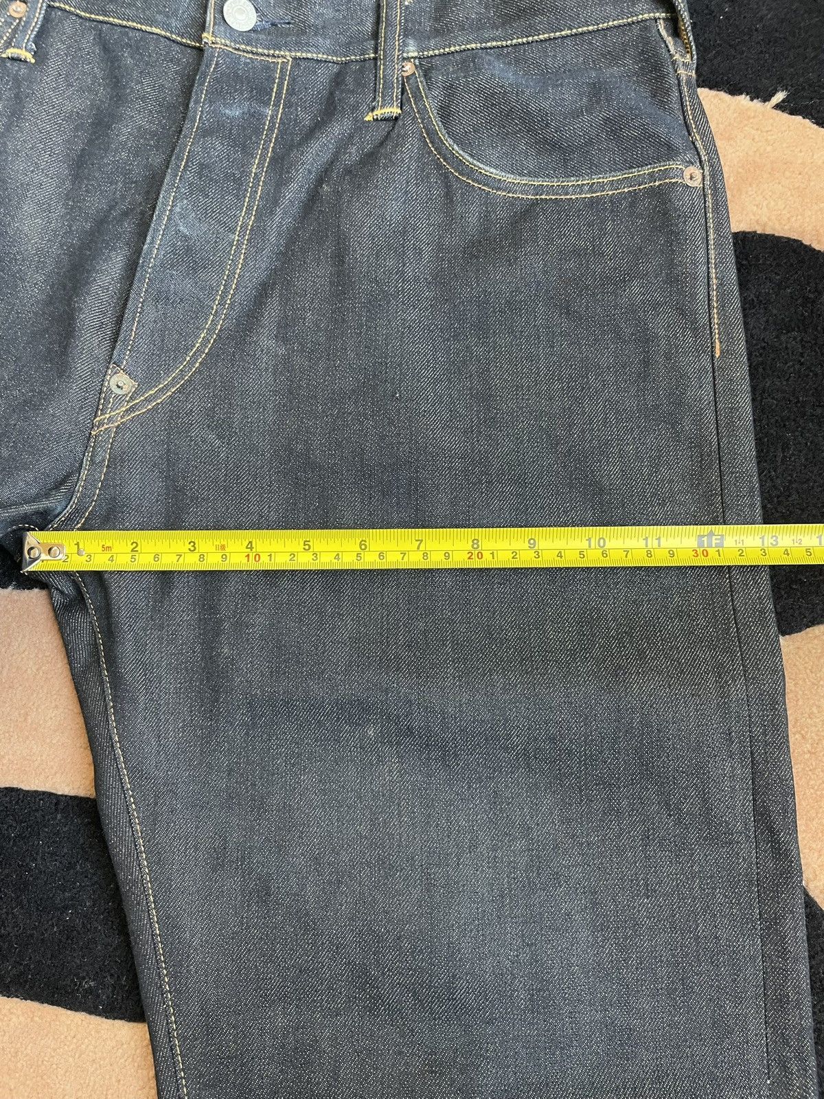 Evisu evisu golden daicock style denim jeans size：34x34 Size US 34 / EU 50 - 11 Thumbnail