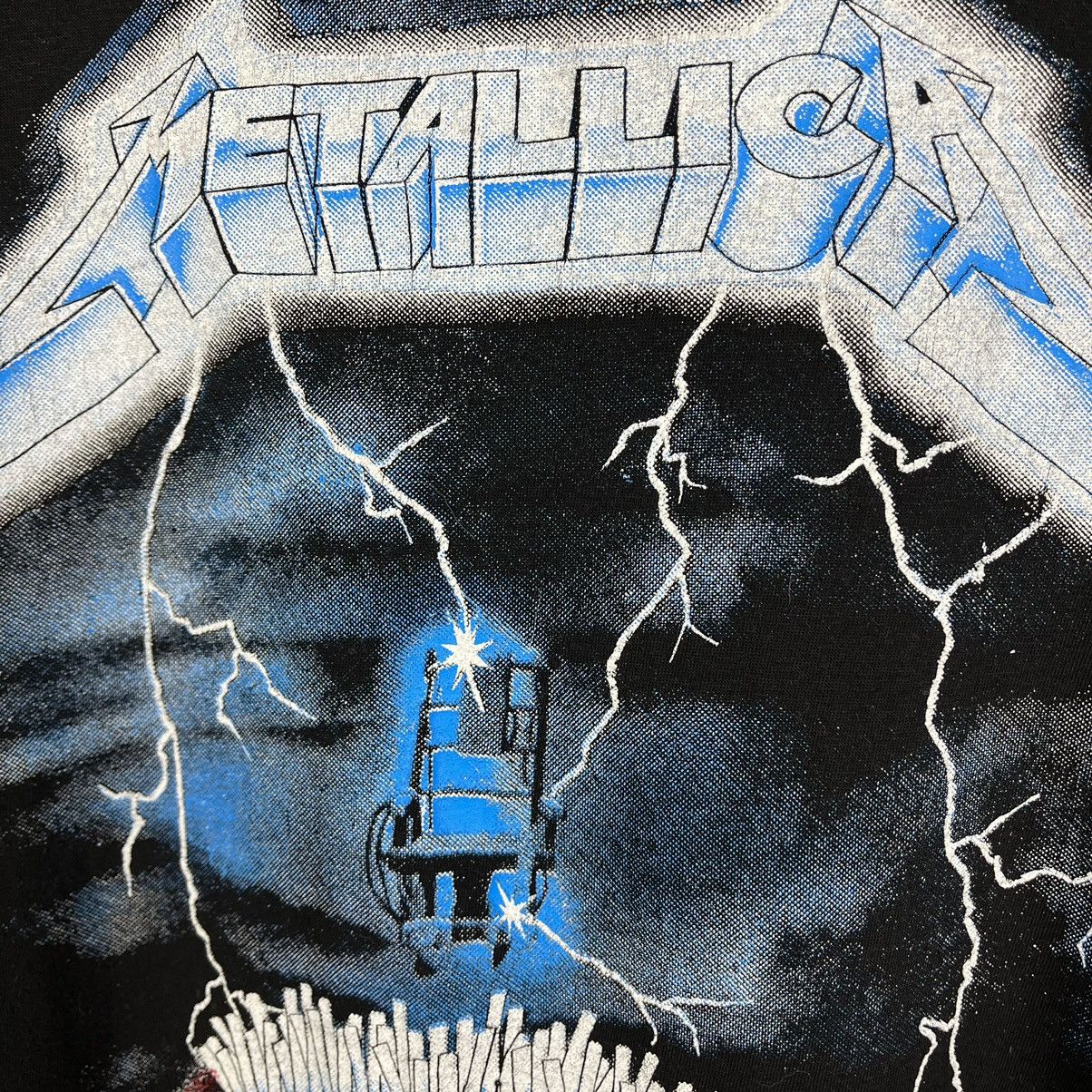 Band Tees Vintage Metallica Pushead rare rock band tee 90’s Size US XL / EU 56 / 4 - 4 Thumbnail
