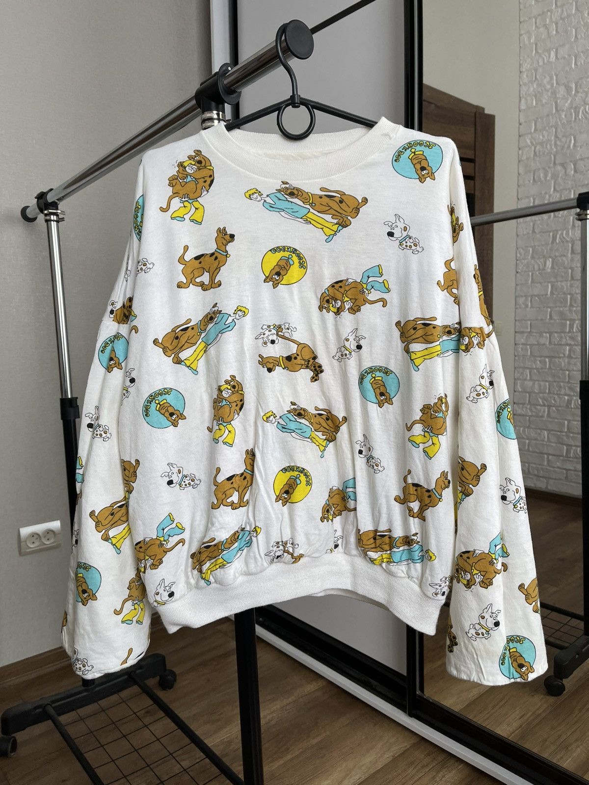 Vintage 1986 Scooby Doo Hanna Barbera Vintage Reversible Sweatshirt Size US M / EU 48-50 / 2 - 4 Thumbnail