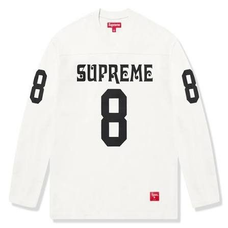 Supreme affiliated L/S football top