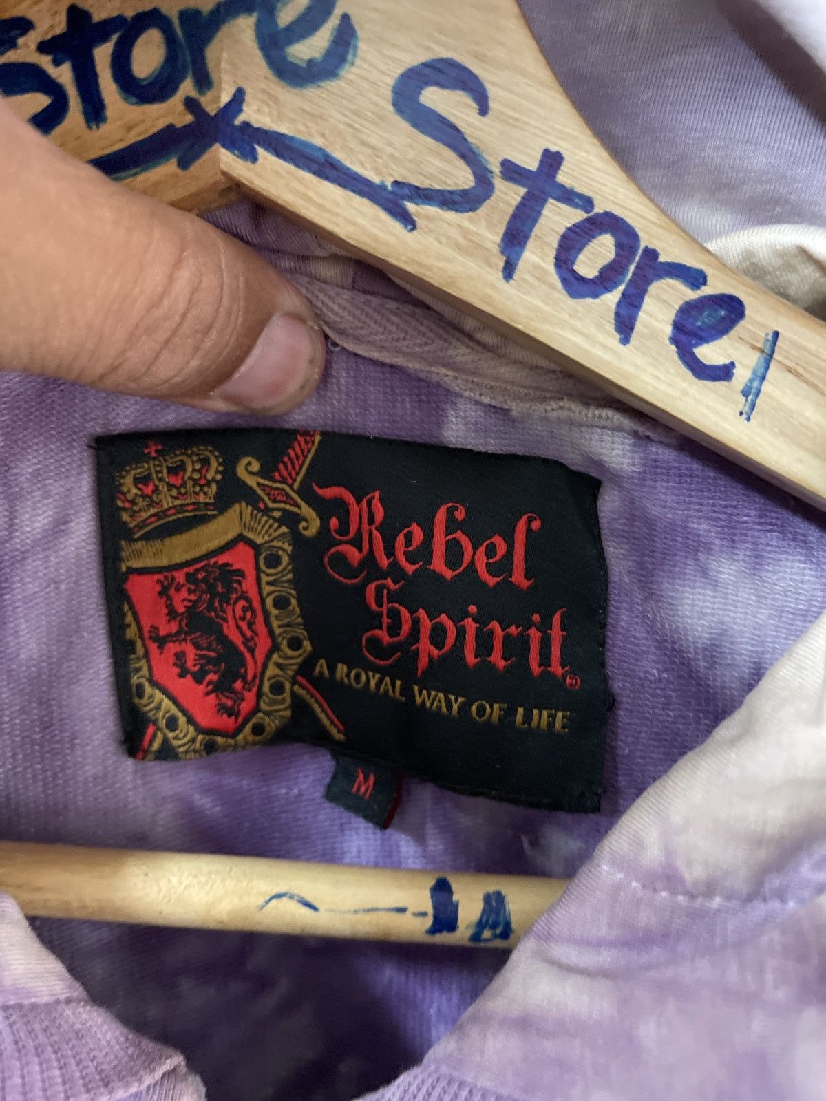 Affliction VINTAGE REBEL SPIRIT TIE DYE ZIPPER UP VERY RARE Size US M / EU 48-50 / 2 - 5 Thumbnail