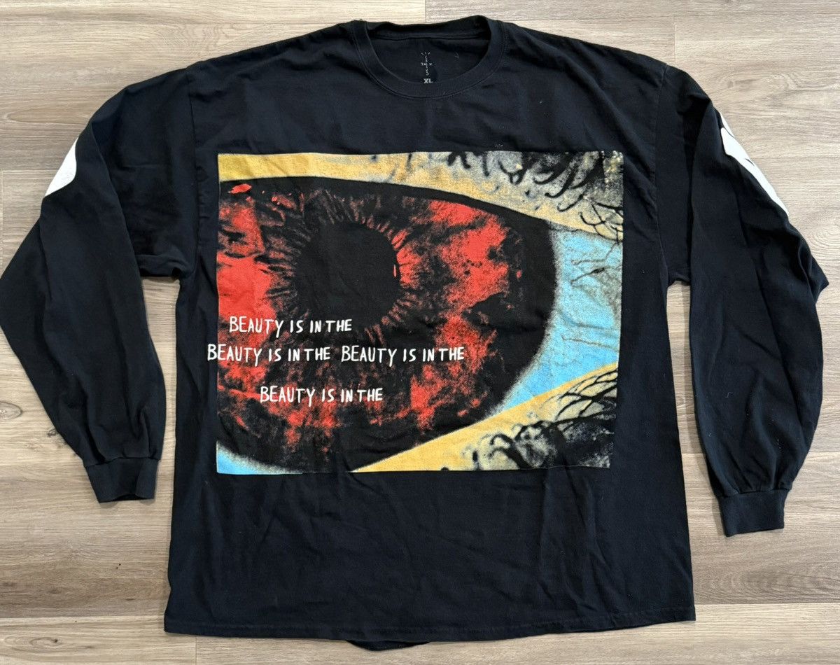 Travis Scott Travis Scott Astroworld Longsleeve Tee -Size XL- Size US XL / EU 56 / 4 - 1 Thumbnail