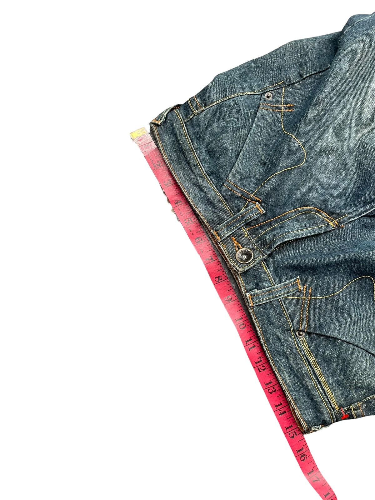 Ed Hardy Ed Hardy By Christian Audiger Skull Emboiderey Denim Size 30" / US 8 / IT 44 - 13 Thumbnail