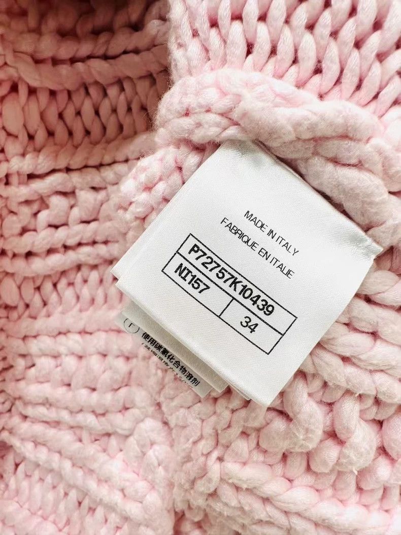 Chanel Chanel 22 Spring and Summer Popular Pink Thick Line Sweate Size XXS / US 00 / IT 34 - 5 Thumbnail
