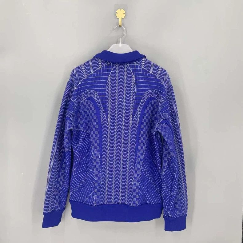 Louis Vuitton Louis Vuitton Blue Line Zip Jacket 2501-Nextarrow Size US L / EU 52-54 / 3 - 2 Thumbnail