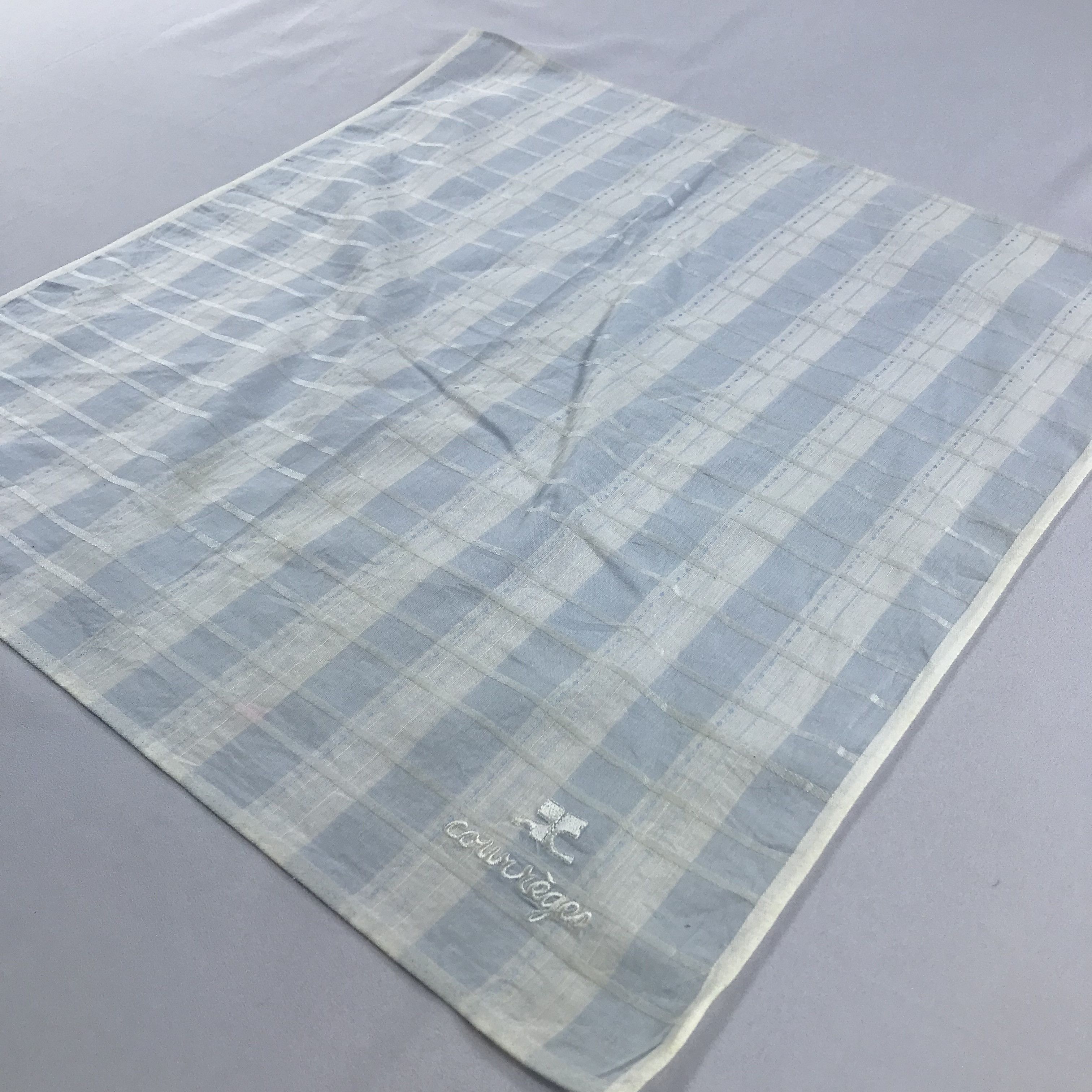Courreges × Vintage Courreges Bandana / Handkerchief / Neckerchief - S2057 Size ONE SIZE - 2 Thumbnail
