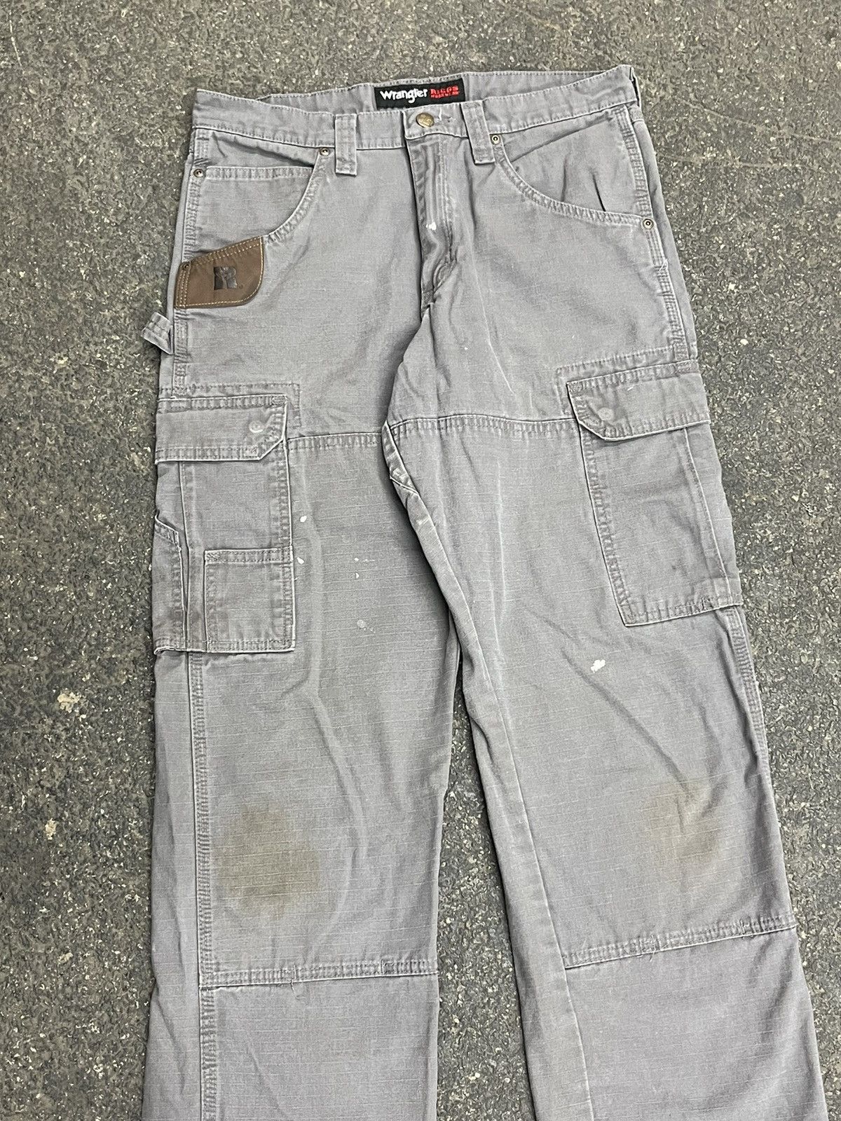Carhartt × Vintage Cargo workwear pants carhartt style wrangler Riggs skater Size US 32 / EU 48 - 2 Thumbnail