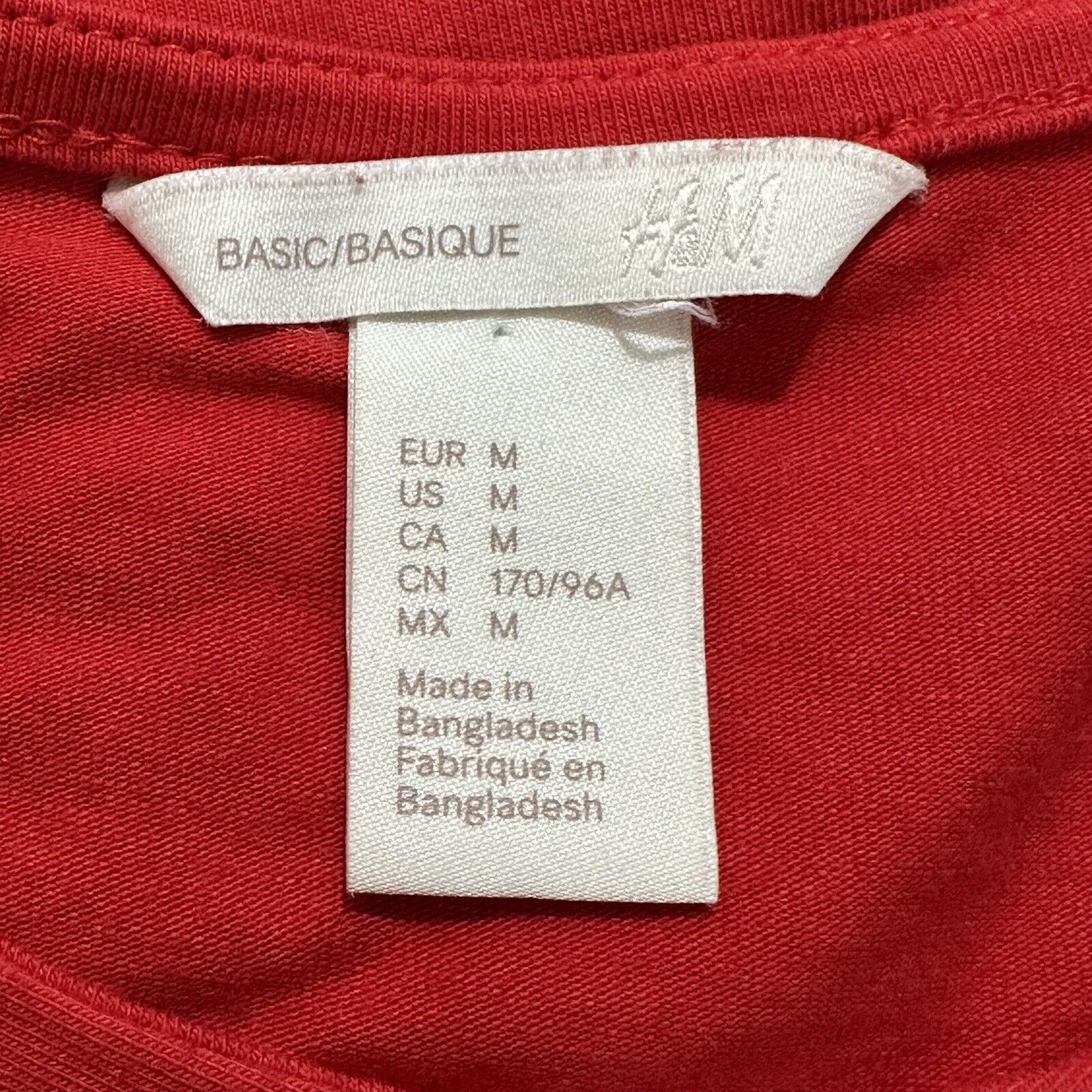 H&M H&M Medium Solid Red A-Line Cocktail Dress Stretch Midi Size M / US 6-8 / IT 42-44 - 3 Thumbnail
