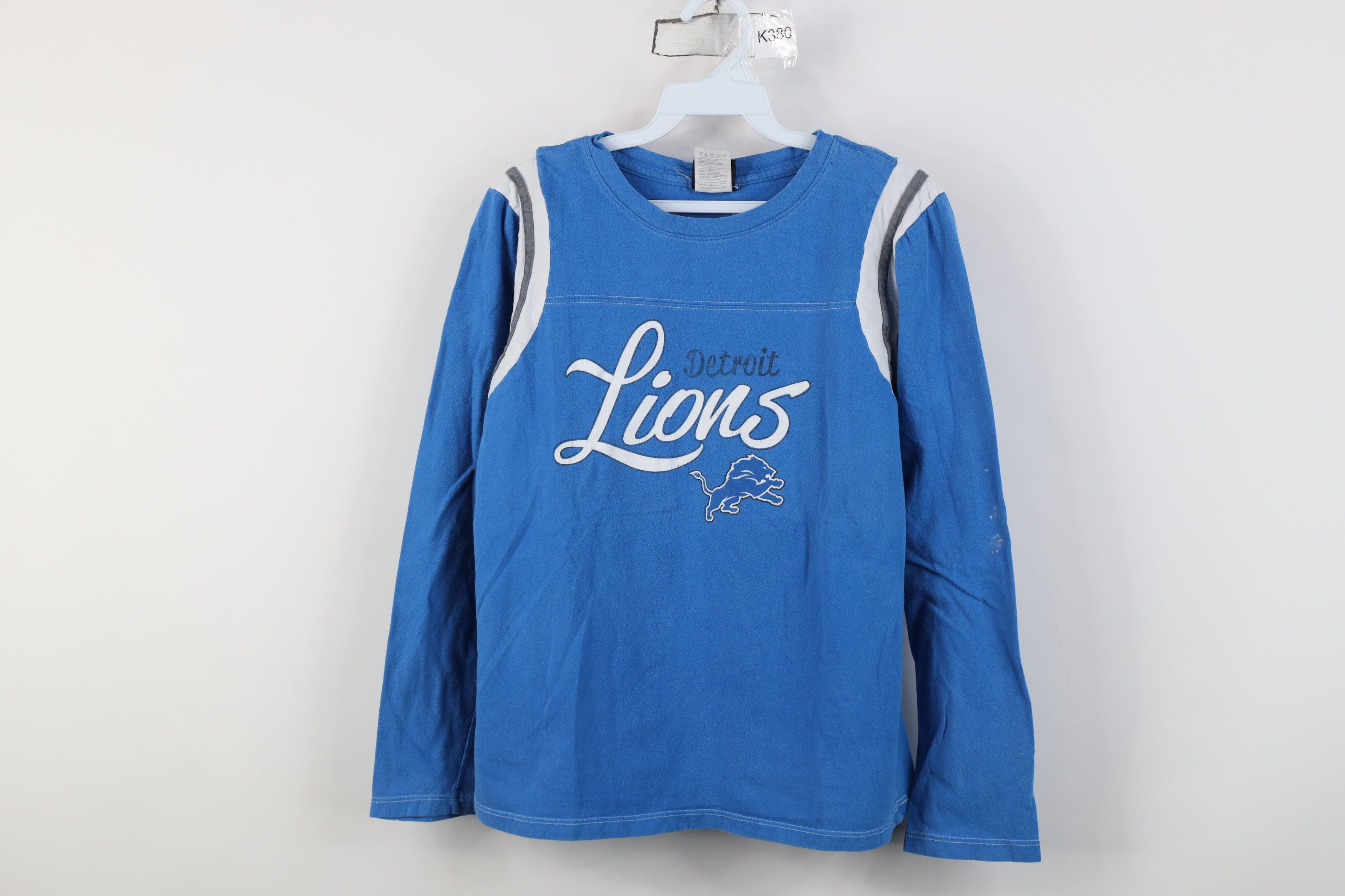 Vintage Vintage Y2K Detroit Lions Football Long Sleeve T-Shirt Size L / US 10 / IT 46 - 1 Thumbnail
