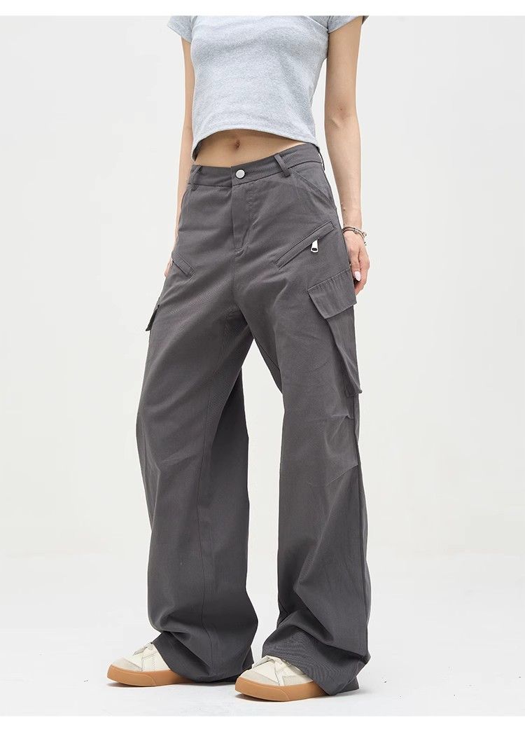 Japanese Brand × Vintage Retro casual straight leg casual pants Size US 32 / EU 48 - 3 Thumbnail