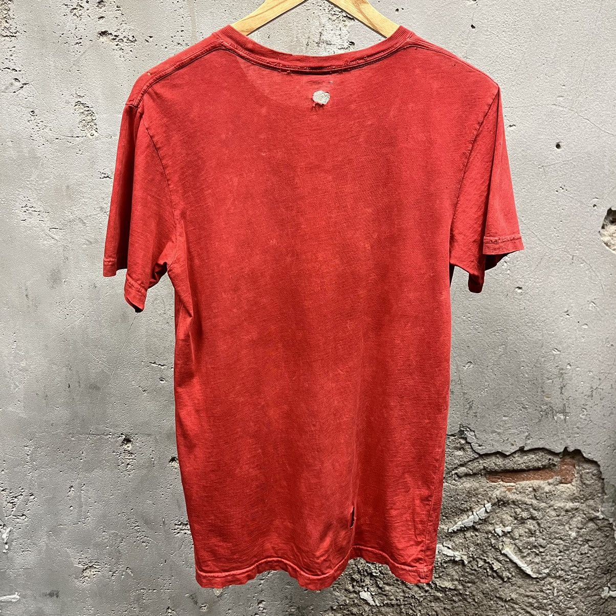 Vintage Vintage Y2K U2 Rolling Stone Thrashed Fitted T-Shirt Small S Size S / US 4 / IT 40 - 3 Thumbnail