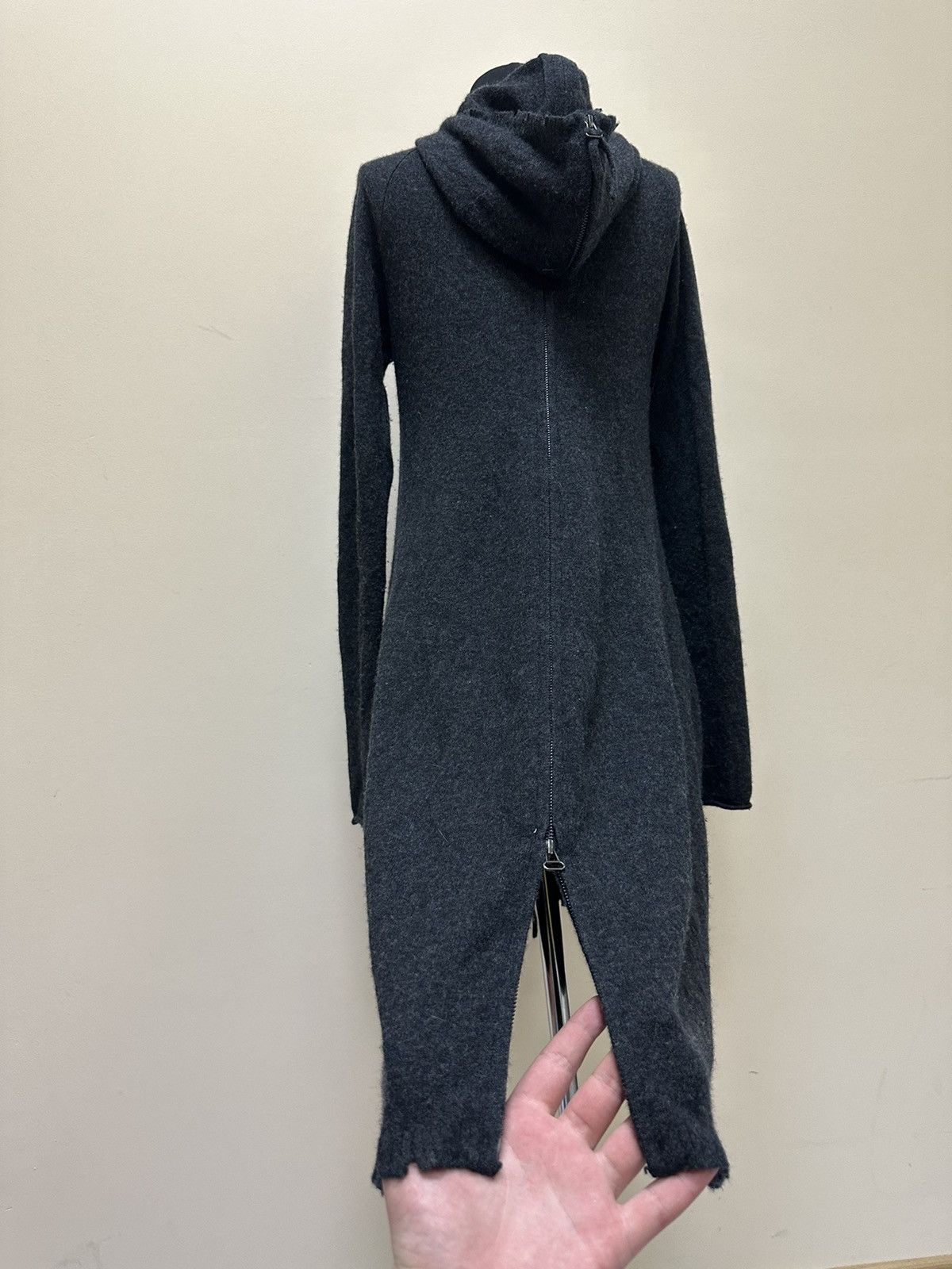 Japanese Brand × Rundholz Rundholz DIP Black Label Avant Garde Zip Hooded Wool Jacket Size S / US 4 / IT 40 - 8 Thumbnail