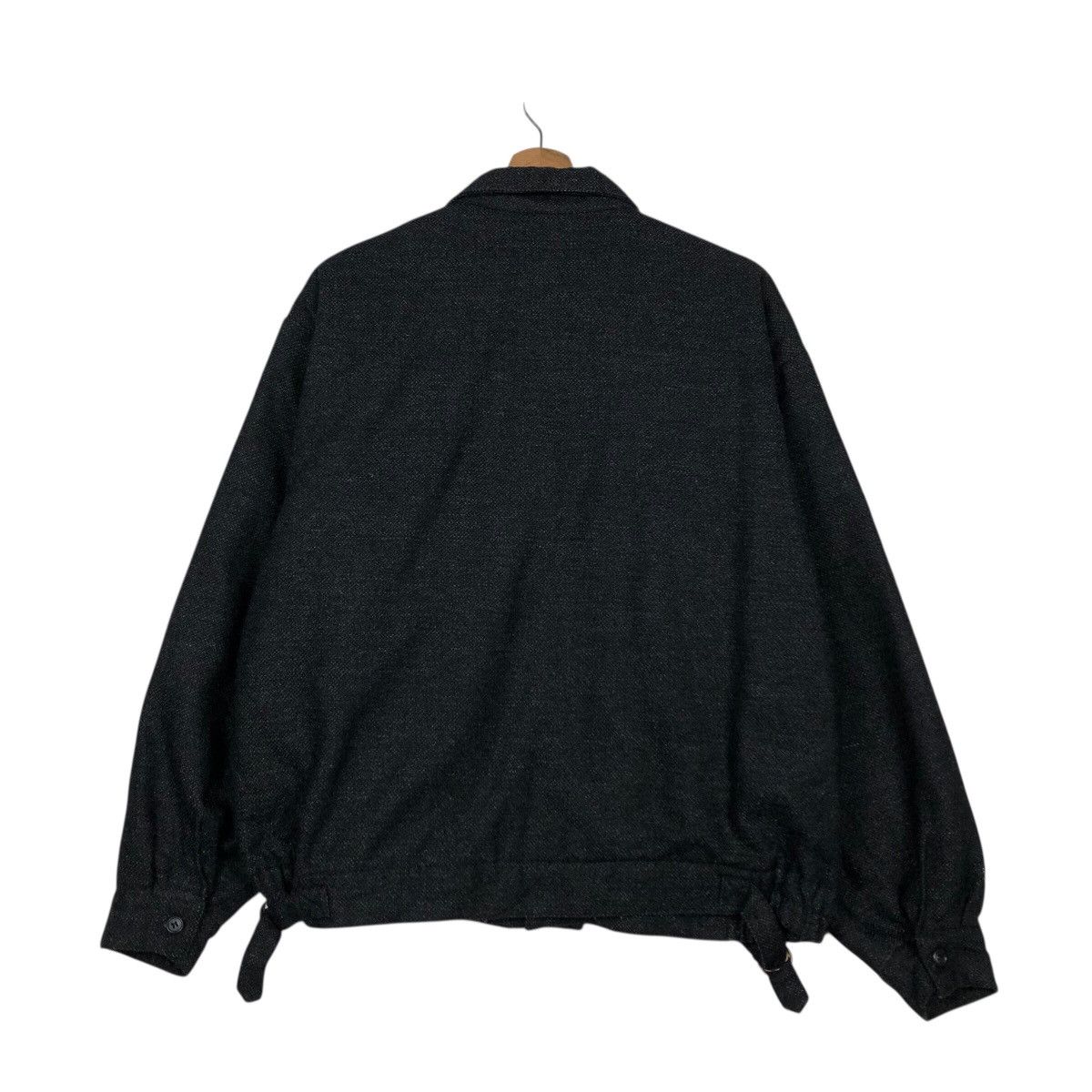 Japanese Brand 📌Vintage Wool Bomber Jacket Unbranded Issey Miyake Size US M / EU 48-50 / 2 - 9 Thumbnail