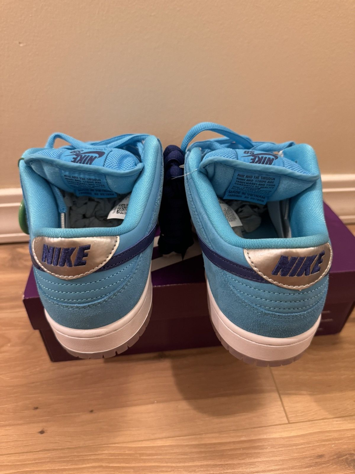 Nike Nike Dunk Low Blue Fury Size US 9 / EU 42 - 3 Thumbnail