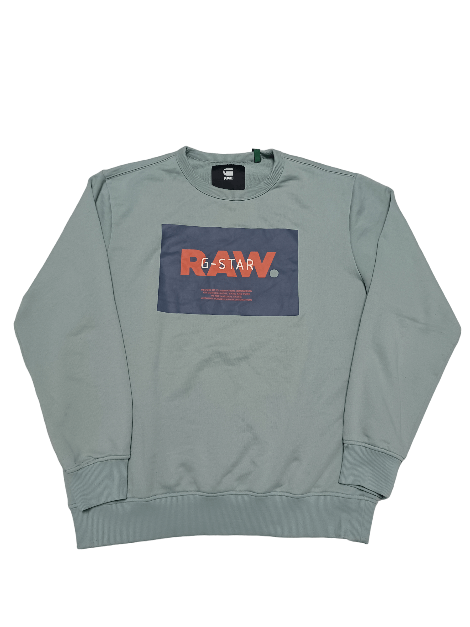 G-Star G STAR RAW BIGLOGO PISTACCHIO PRINTED LOGO AVANT GARDE Size US XL / EU 56 / 4 - 1 Thumbnail