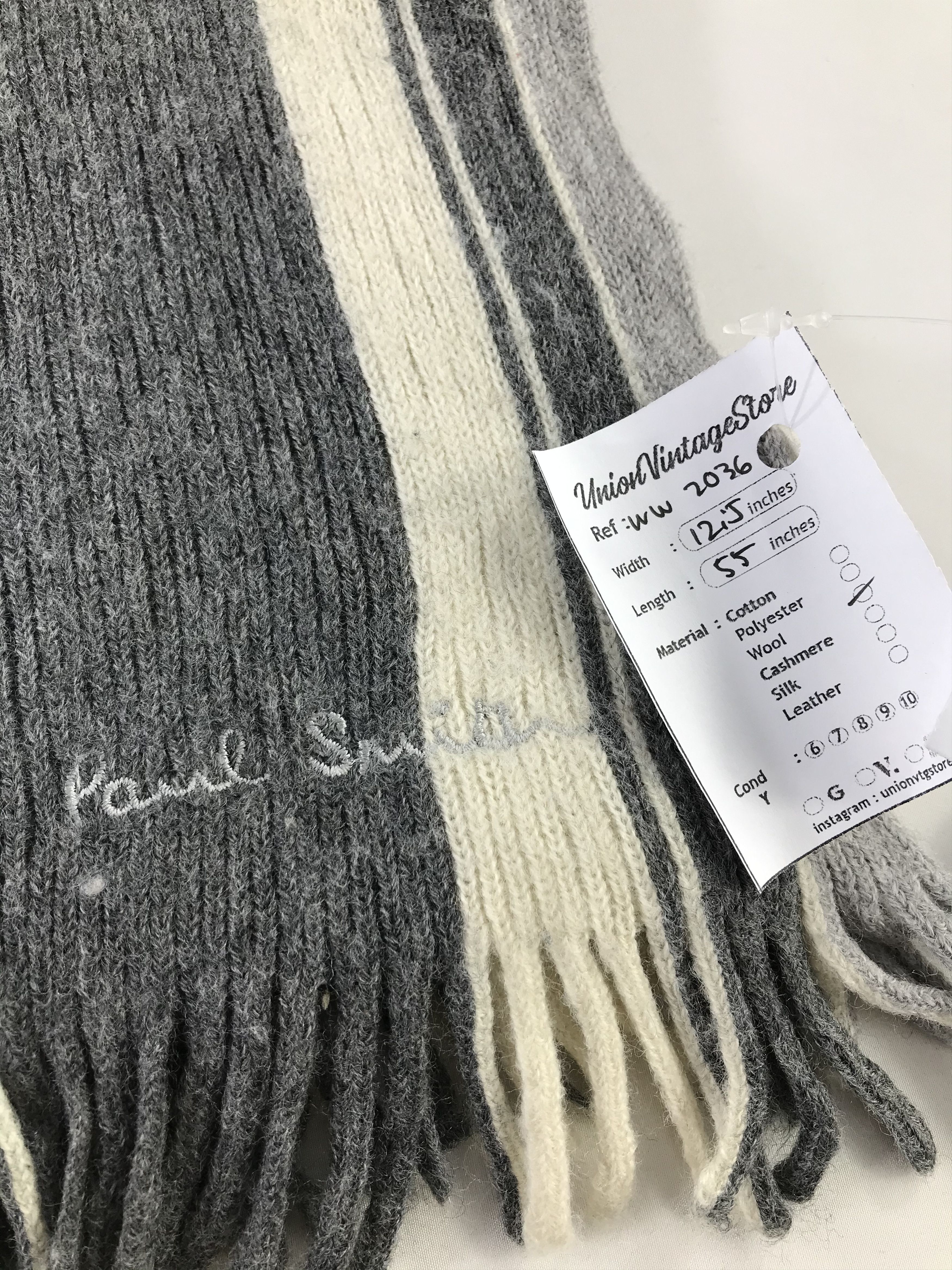 Paul Smith × Vintage Paul Smith Scarf / Muffler / Neckwear - WW2036 Size ONE SIZE - 4 Thumbnail