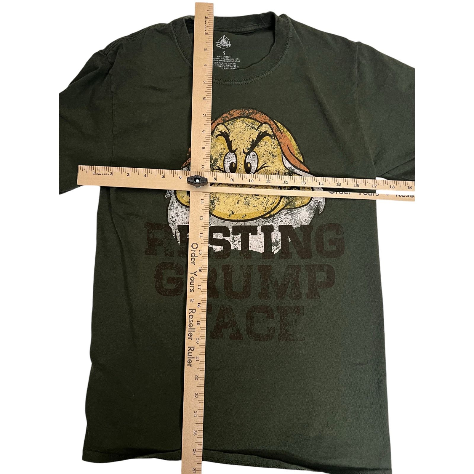 Disney Disney Grumpy Grump Face Unisex Shirt Distressed Look Small Size US S / EU 44-46 / 1 - 6 Thumbnail