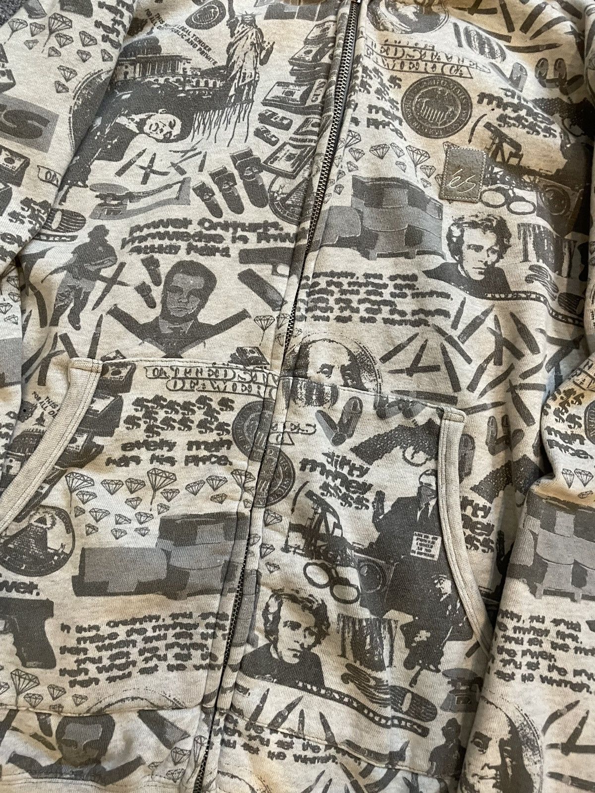 eS Vintage super rare ès skateboarding dirty money sweatshirt Size US M / EU 48-50 / 2 - 3 Thumbnail
