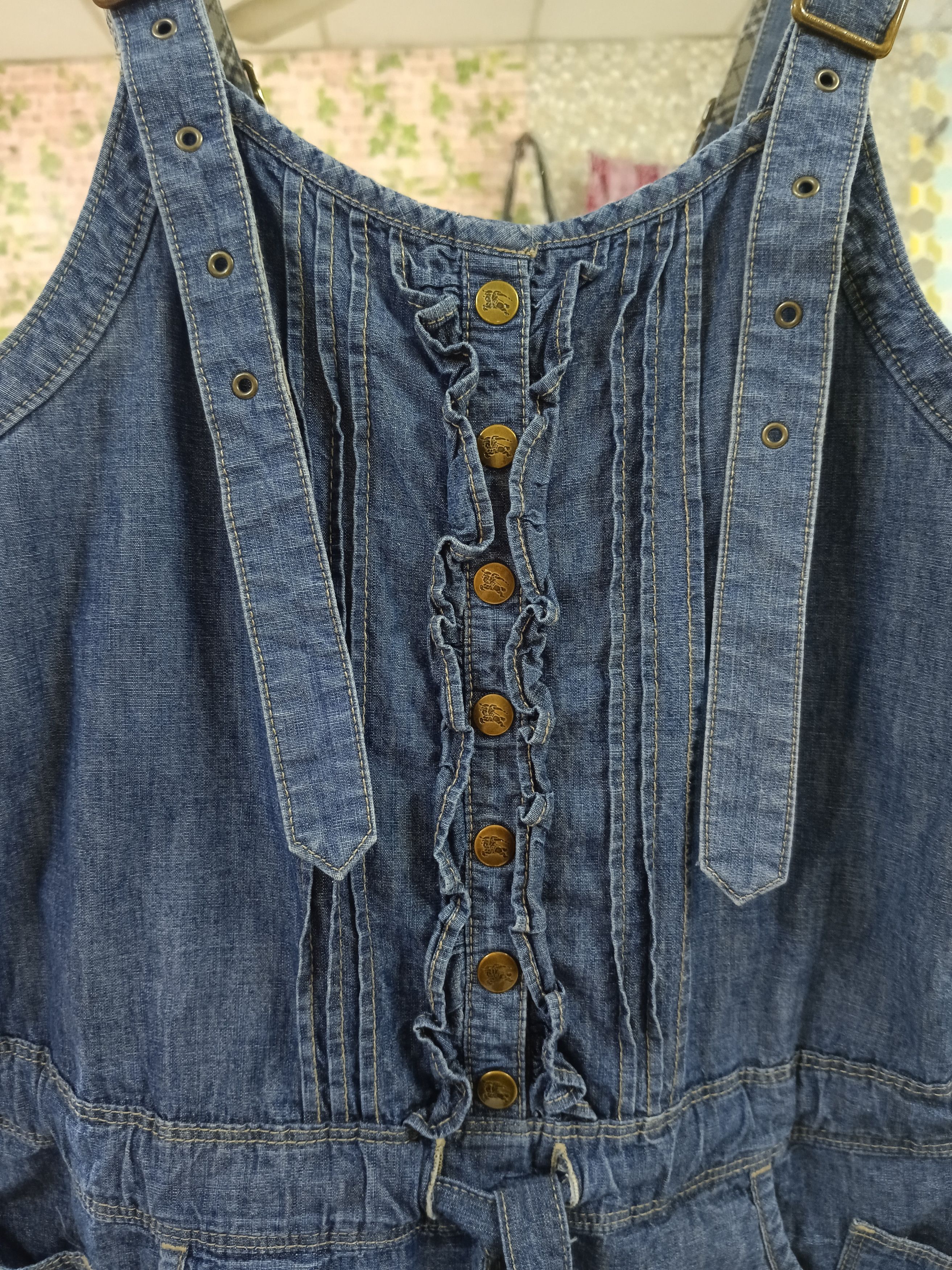 Burberry 0G🔥GRAILS BUERBERRY BLUE LABEL ROMPER Size XS / US 0-2 / IT 36-38 - 3 Thumbnail