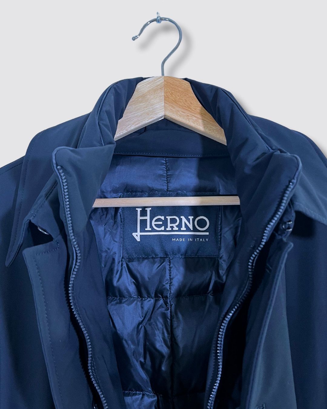 Herno Herno Coat with detachable trim Size US M / EU 48-50 / 2 - 5 Thumbnail