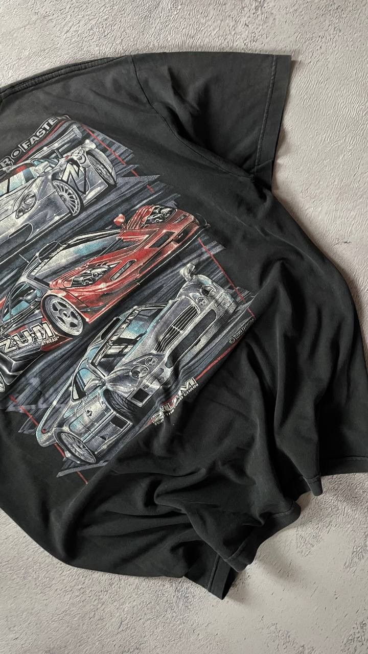 Vintage Vintage Zumspeed Dykom Cars Japan Black T Shirt 1995/1996 Size US XL / EU 56 / 4 - 3 Thumbnail