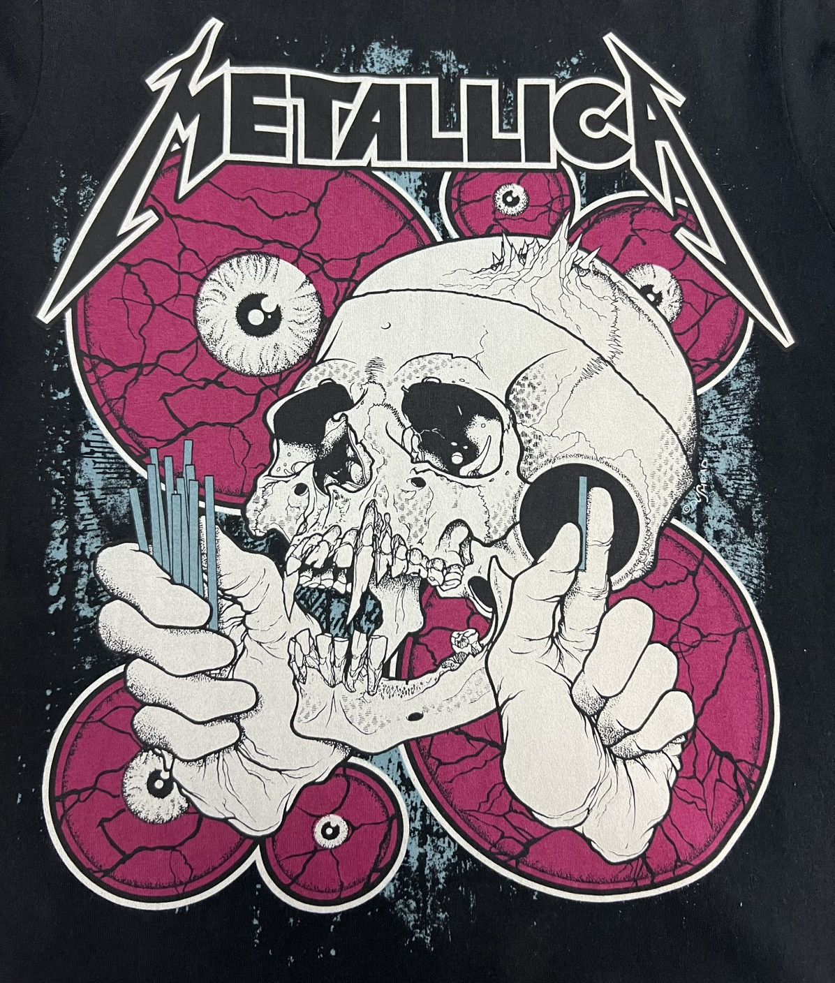 Band Tees × Metallica × Uniqlo VINTAGE UNIQLO BAND METALICCA SHIRT Size US M / EU 48-50 / 2 - 3 Thumbnail