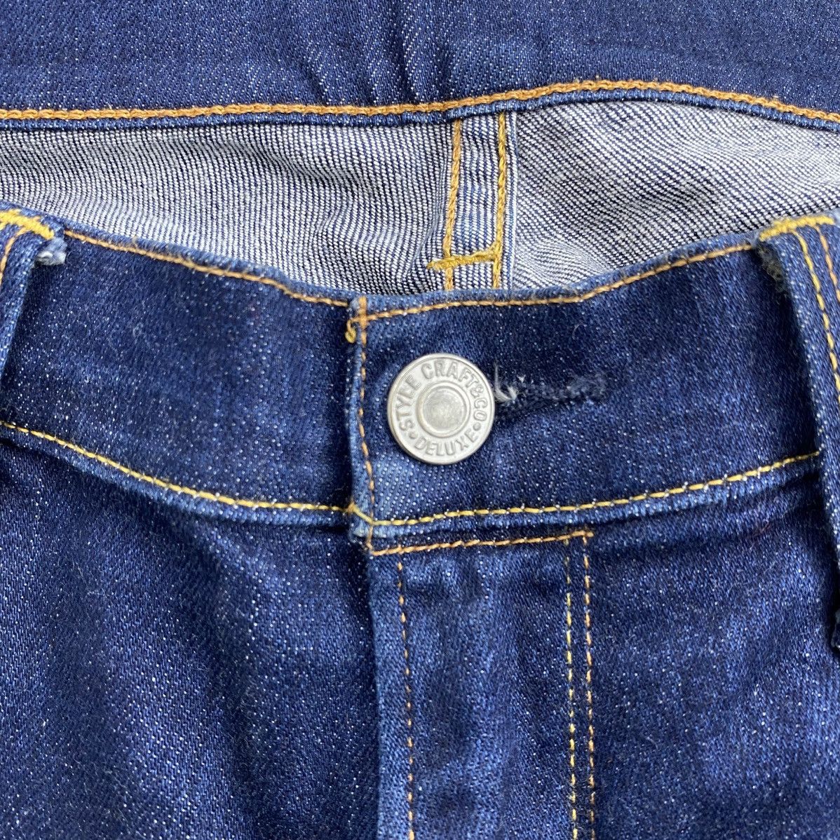 Evisu 2000s Vintage Evisu Daicock Big Logo Japan Denim Jeans Y2K Size US 28 / EU 44 - 6 Thumbnail