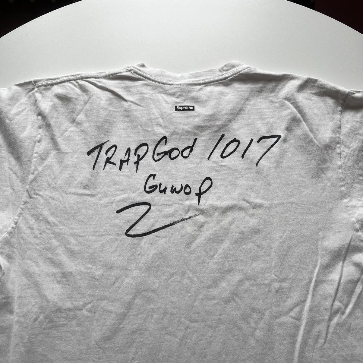Supreme Supreme Gucci Mane Photo Tee White XL Size US XL / EU 56 / 4 - 5 Thumbnail