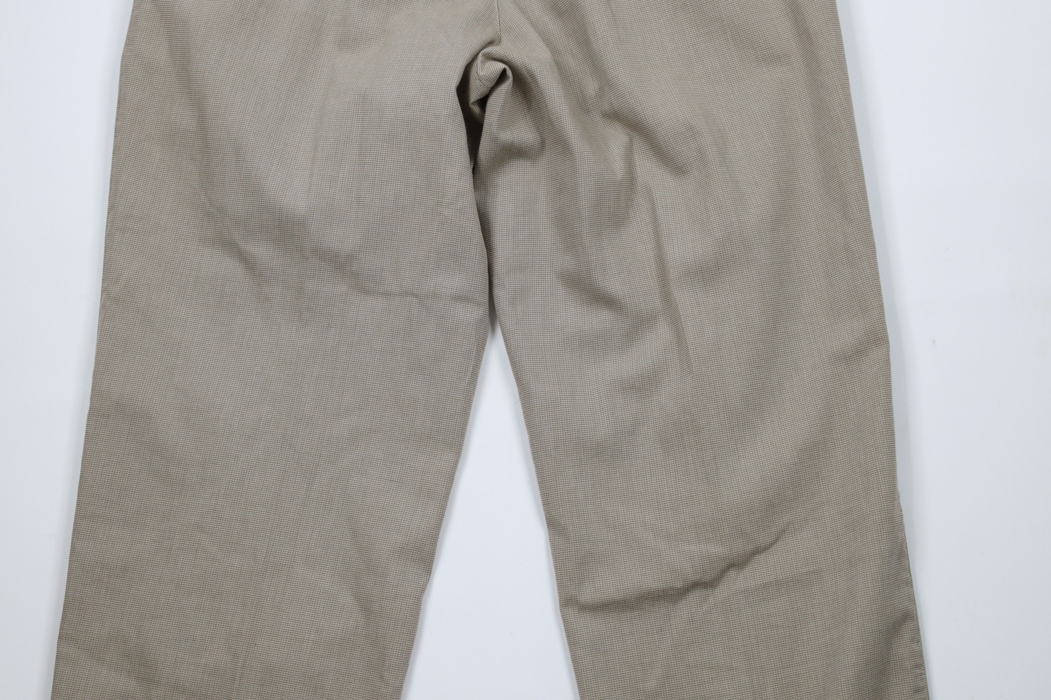 Vintage Vintage 90s Streetwear Pleated Cuffed Wide Leg Chino Pants Size US 36 / EU 52 - 12 Thumbnail
