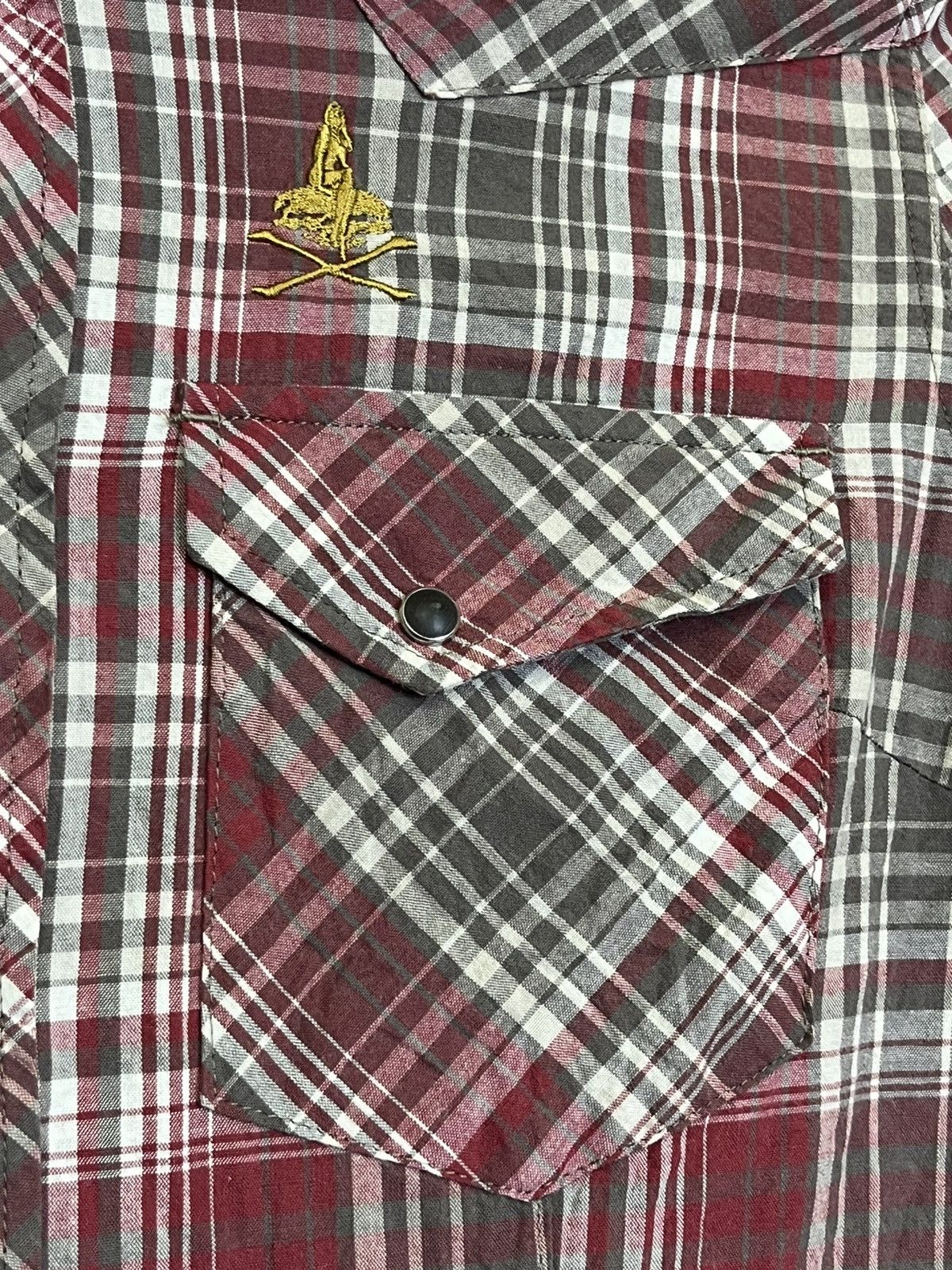 Hysteric Glamour HYSTERIC GLAMOUR WESTERN SNAP BUTTON UPS SHIRT Size XS / US 0-2 / IT 36-38 - 5 Thumbnail