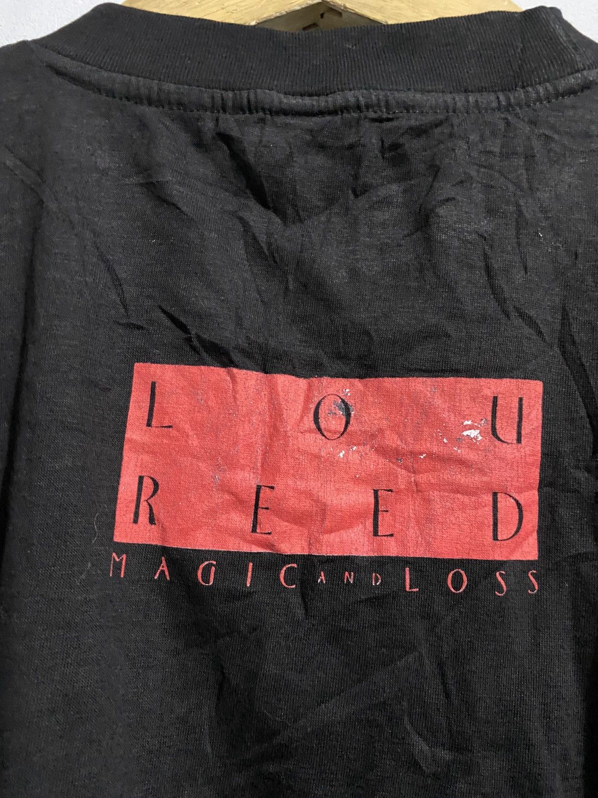 Band Tees × Vintage Lou reed magic and loss 1992 the summation lyrics tee Size US L / EU 52-54 / 3 - 5 Thumbnail